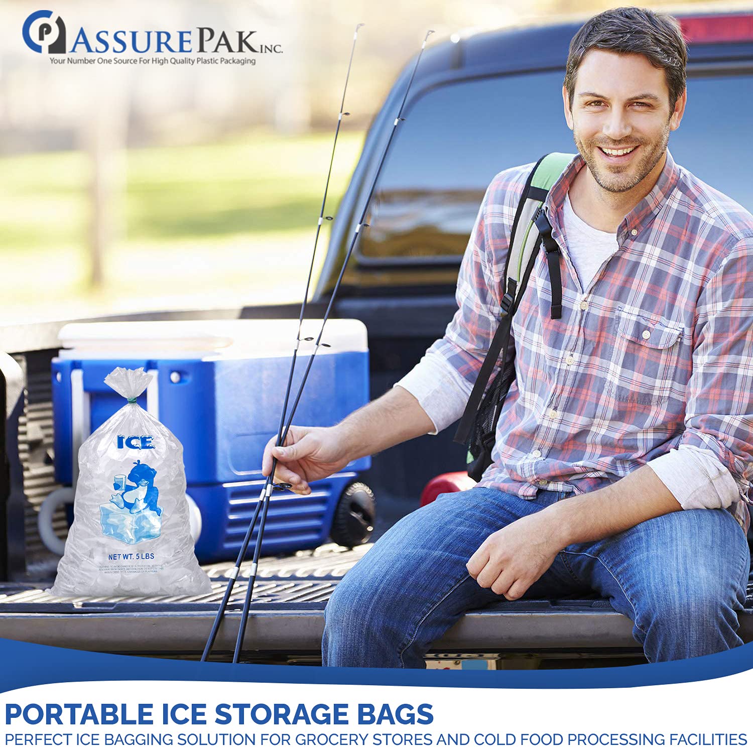 Ldpe 5 Lb Ice Bags