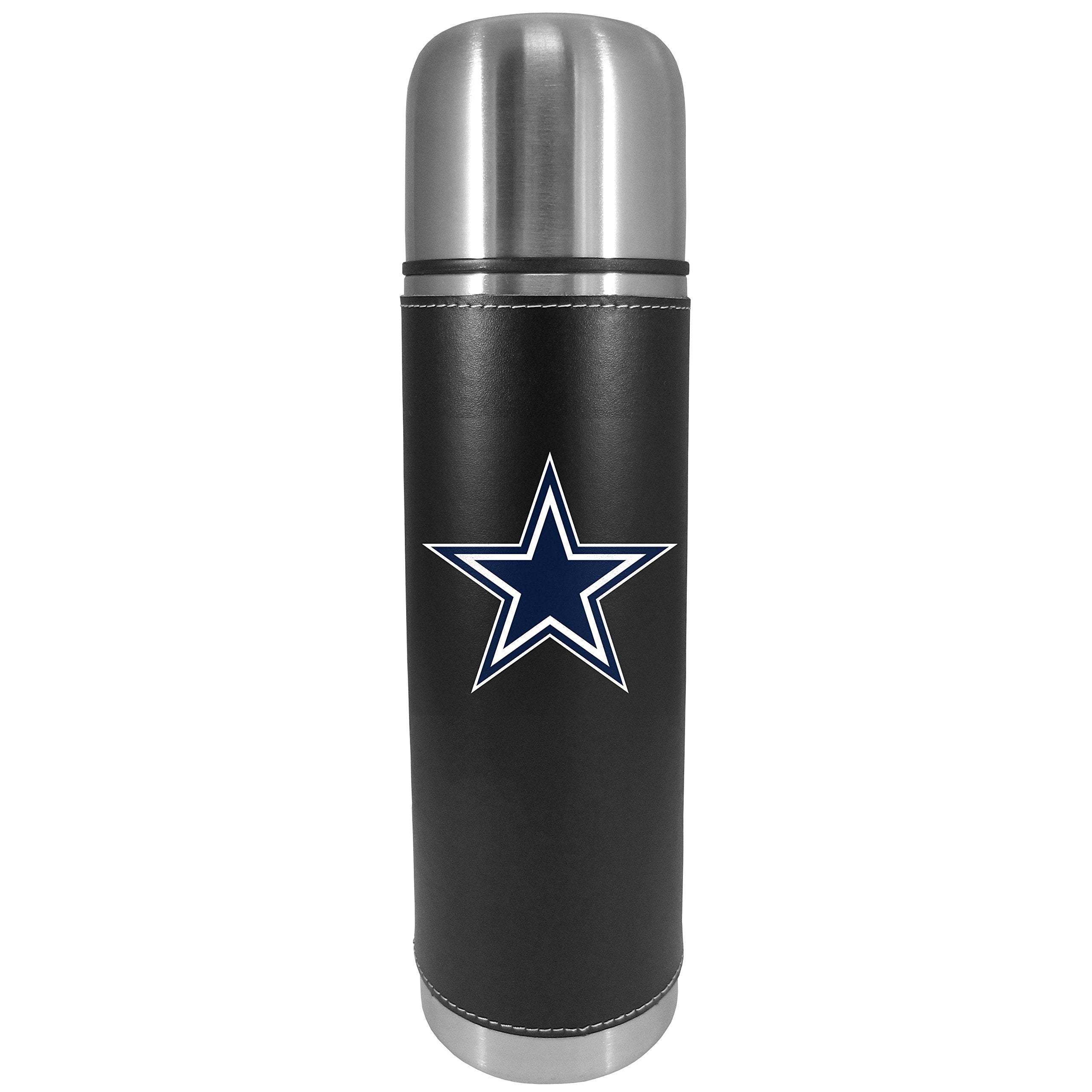 NFL Siskiyou Sports Fan Shop Dallas Cowboys Graphics Thermos 26 ounce Black