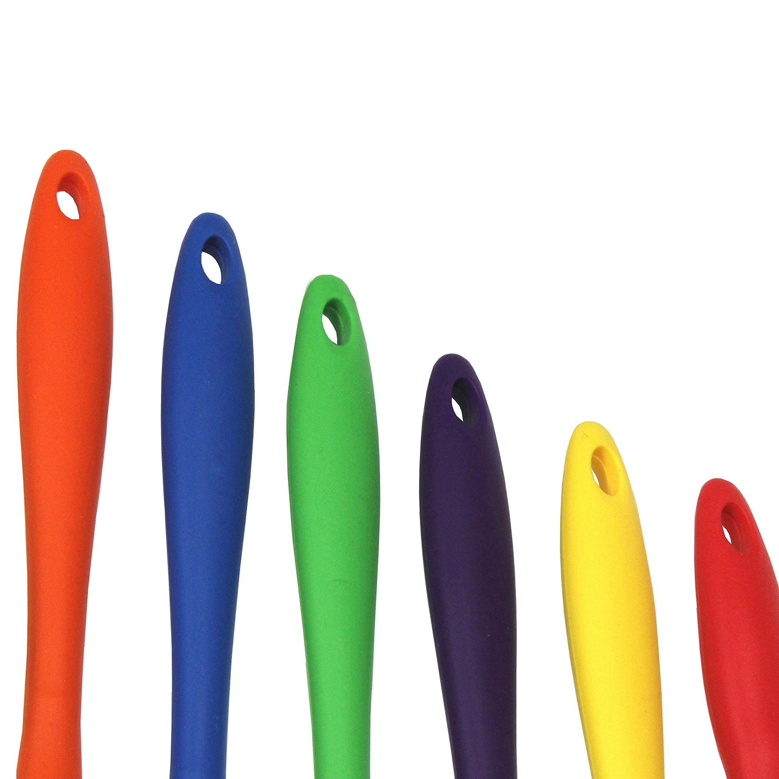 Chef Craft Premium Silicone Kitchen Tool And Utensil, 5 Piece Set, Assorted