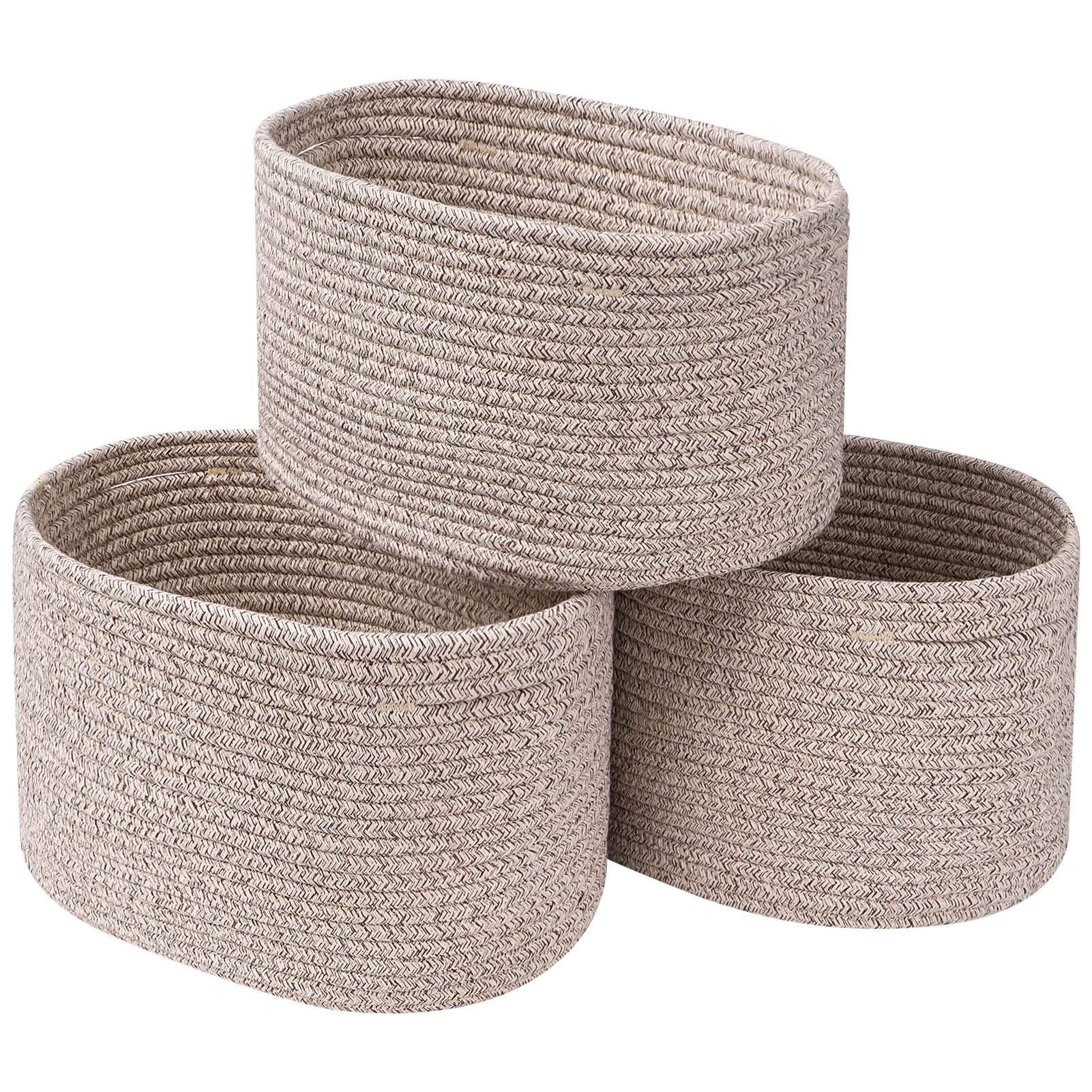 Cubesland Toys Closet Storage Organizer Baskets Bins For Cube Ogranizer/Shelving,Woven Basket For Organizing,Decor Basket For Li