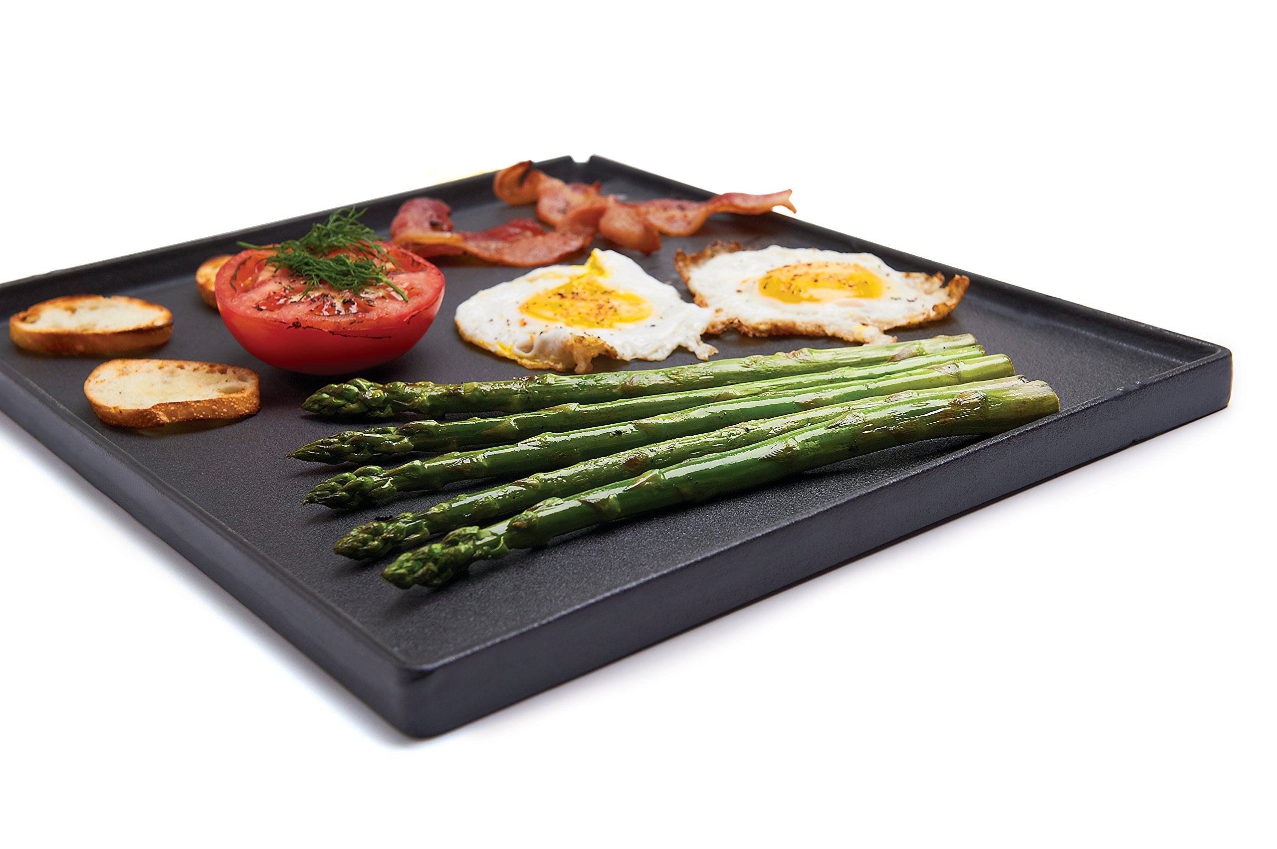 Broil King 11221 Cast Iron Griddle Black 15-In X 12.8-In