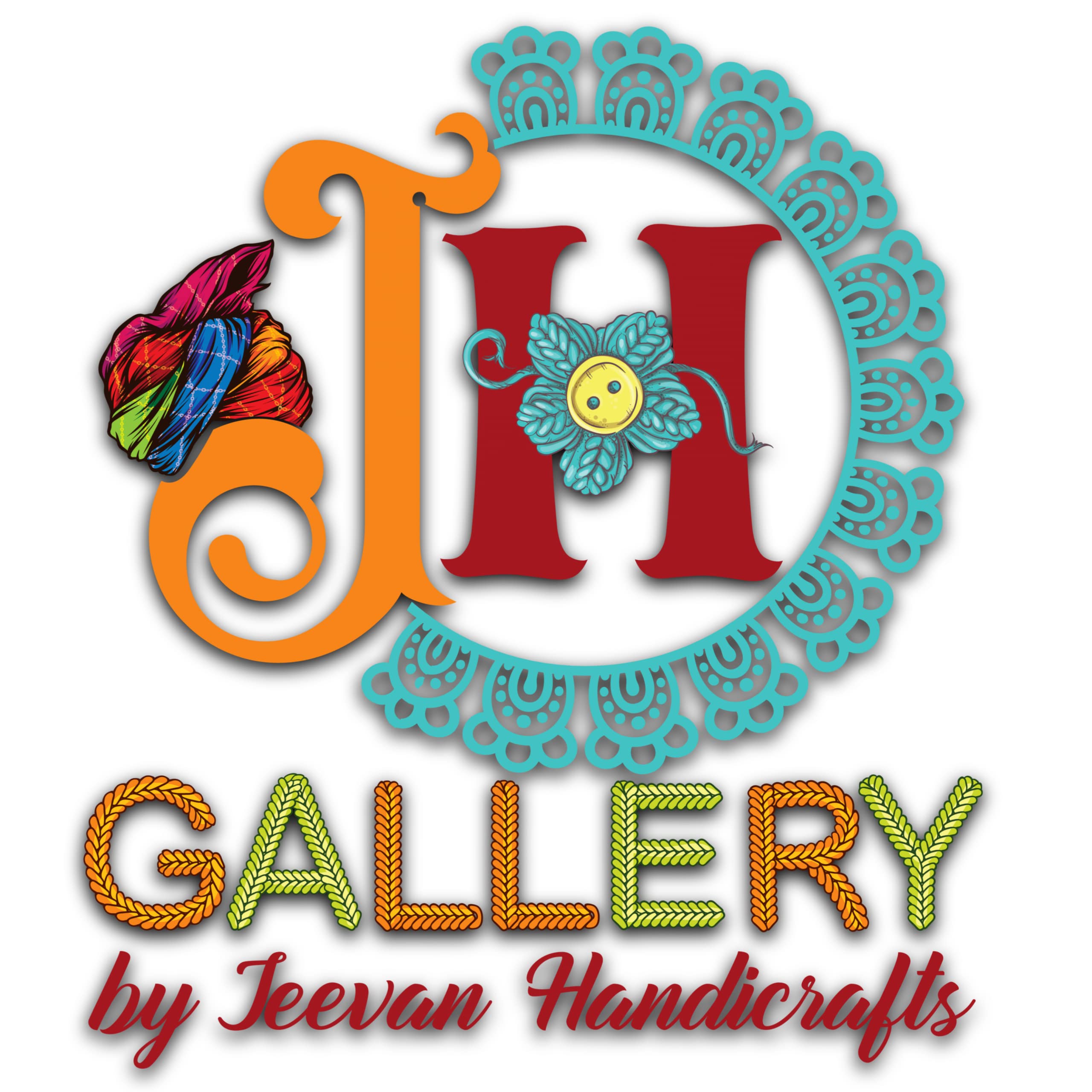 Jh Gallery Plastic Handmade Artificial Marigold Fluffy Flowers Hanging For Home & Office Decoration,Temple Pooja Room Decoration