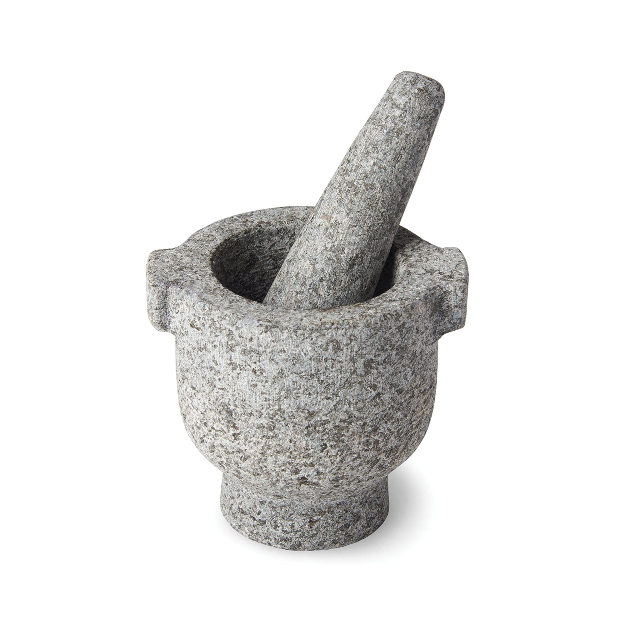 Fox Run Mortar And Pestle With Flange, Granite
