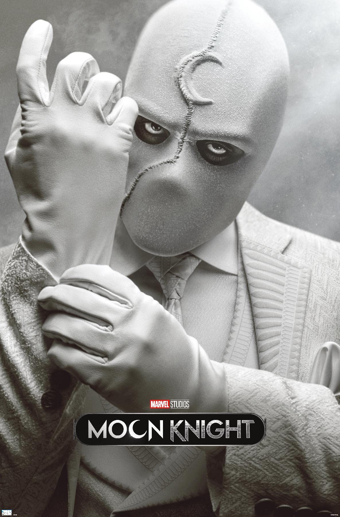 Trends International Marvel Moon Knight - Mr. Knight One Sheet Wall Poster, 14.725'' X 22.375'', Premium Unframed Version