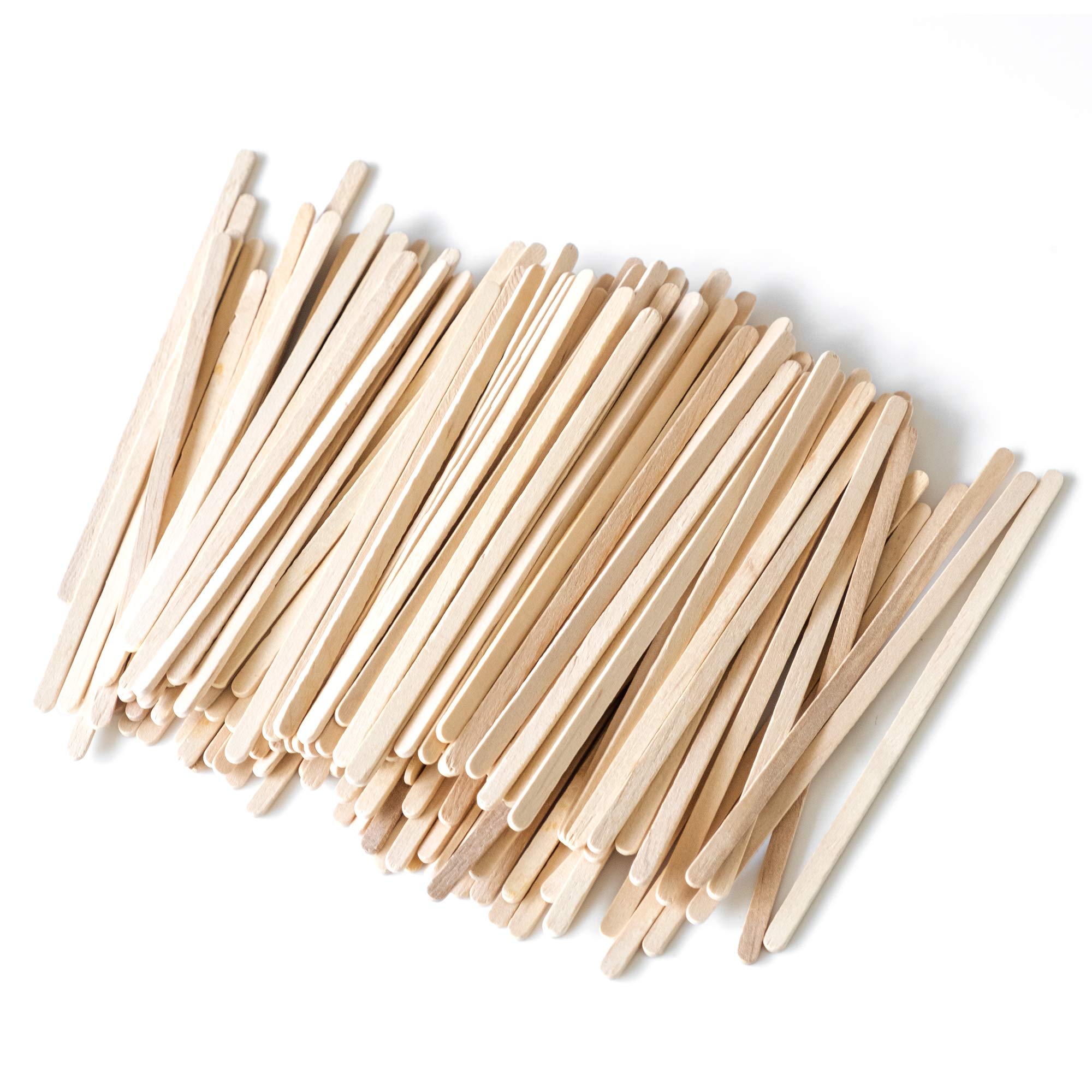 Daddy chef Coffee Stirrers Sticks  Natural Birch Wood 1000 Count  5.5''  BPA Free Eco-Friendly Beverage Stirrers (5.5Inches / 1000PC)