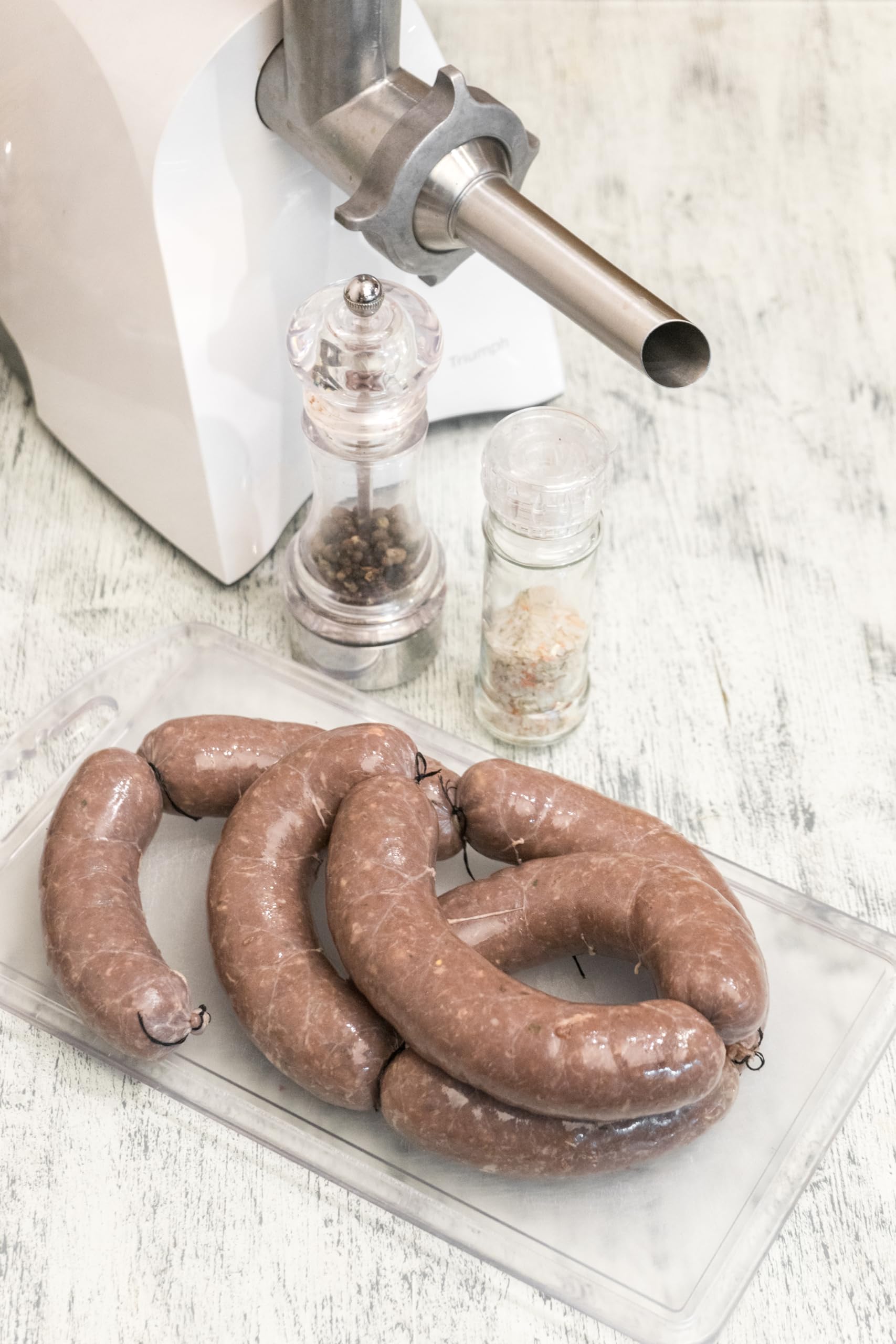 #12 Stainless Steel 2 Inch Meat Bag Filling Tube For Meat Grinder