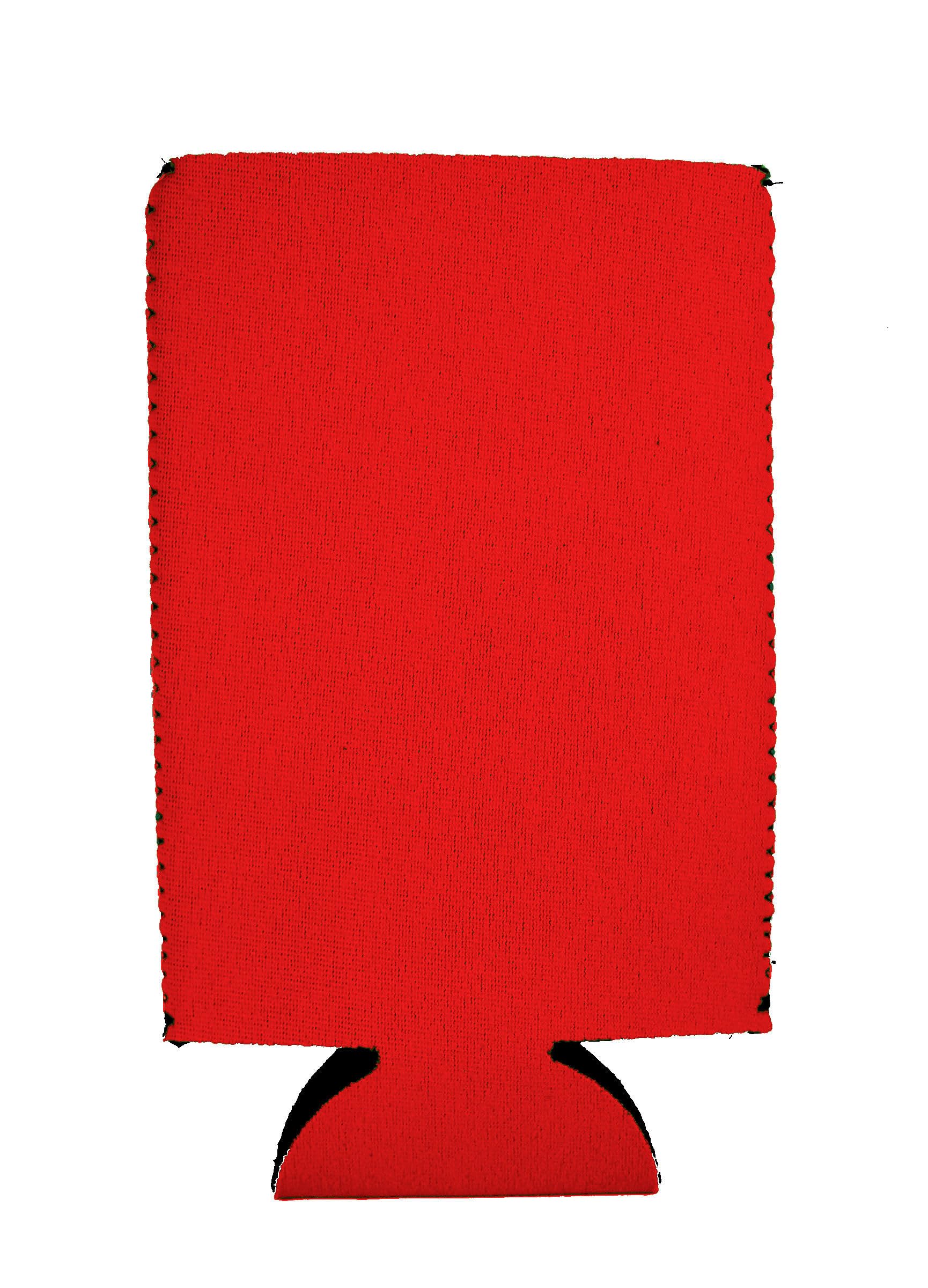 Blank Neoprene 16 Oz. Can Coolie (4 Pack, Bright Orange)