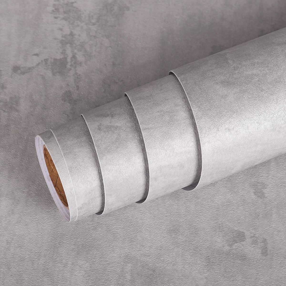 Livelynine Grey Concrete Wallpaper Peel And Stick Gray Concrete Contact Paper For Countertops Kitchen Counter Top Table Desk Top
