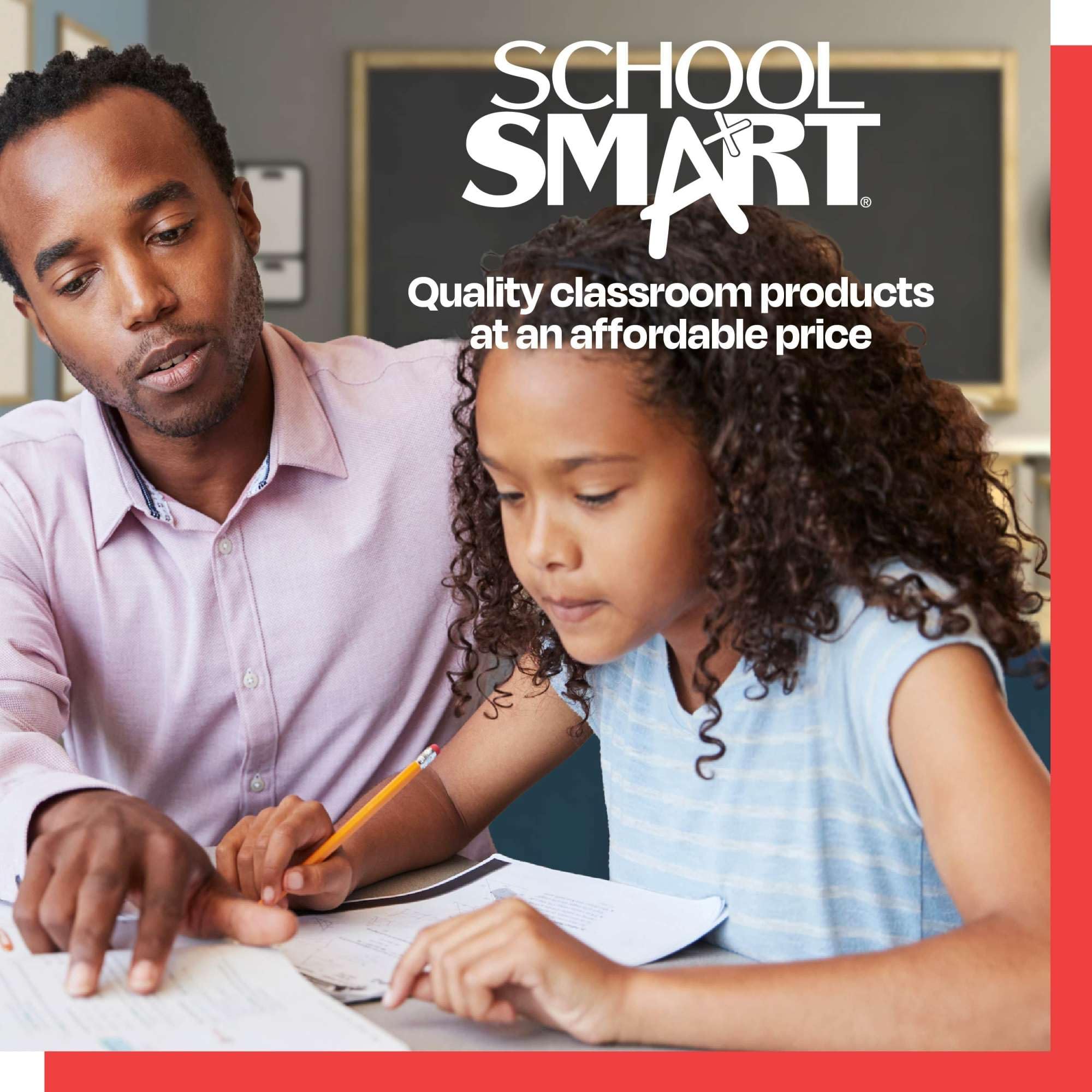 School Smart Large Minute Timer, 1 - 60 Min, 3-3/8 In H X 3 In, White - 084084