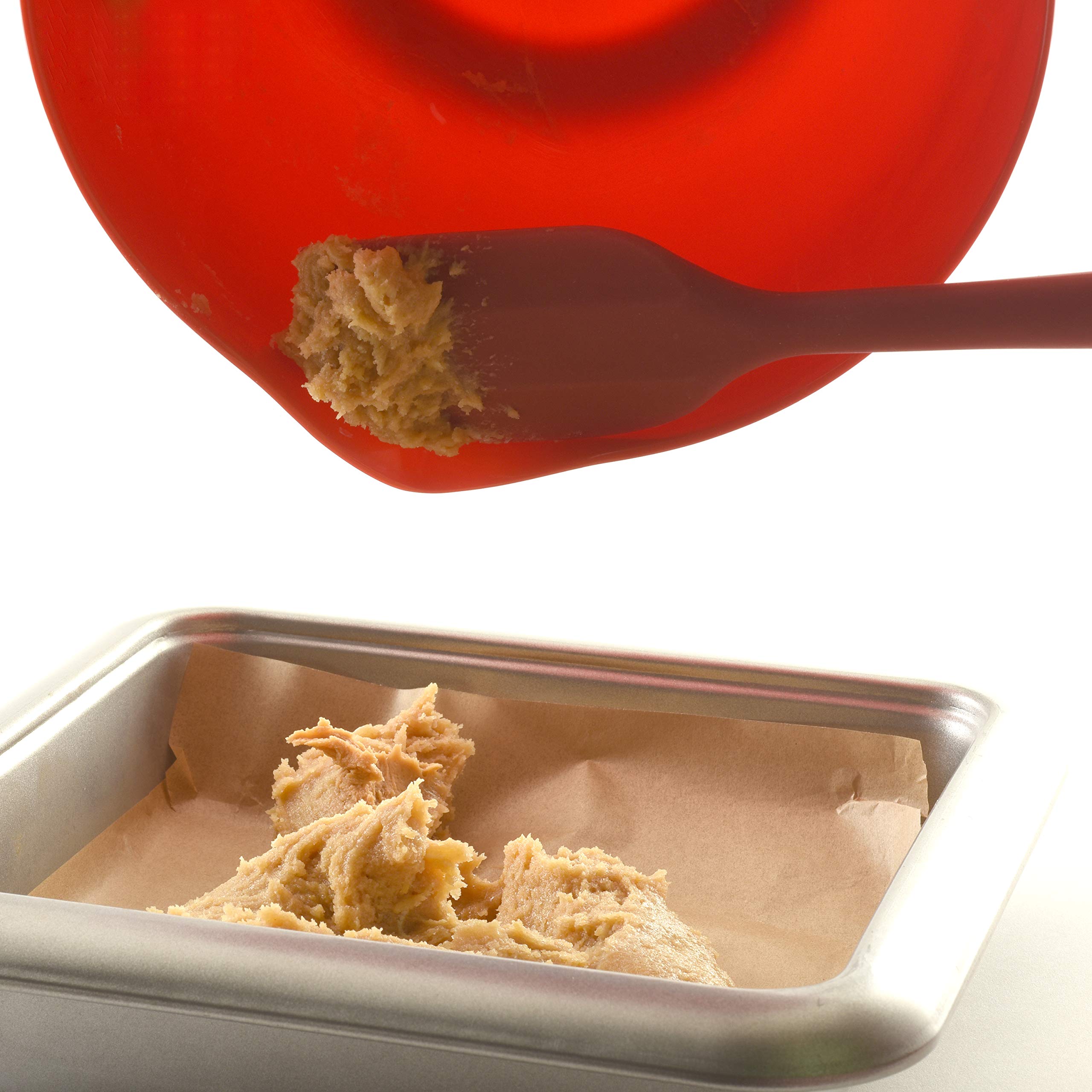 Norpro, Red 3 Piece Silicone Spatula Set, Large