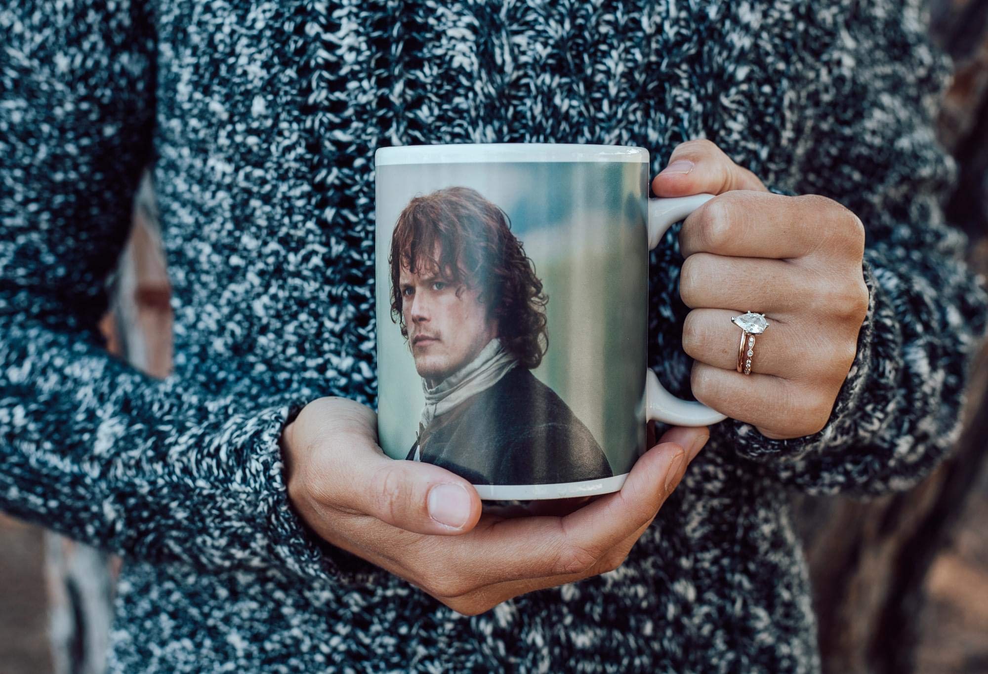 Outlander Jamie ''Some Like It Scot'' 16Oz Ceramic Coffee Mug For Home & Office
