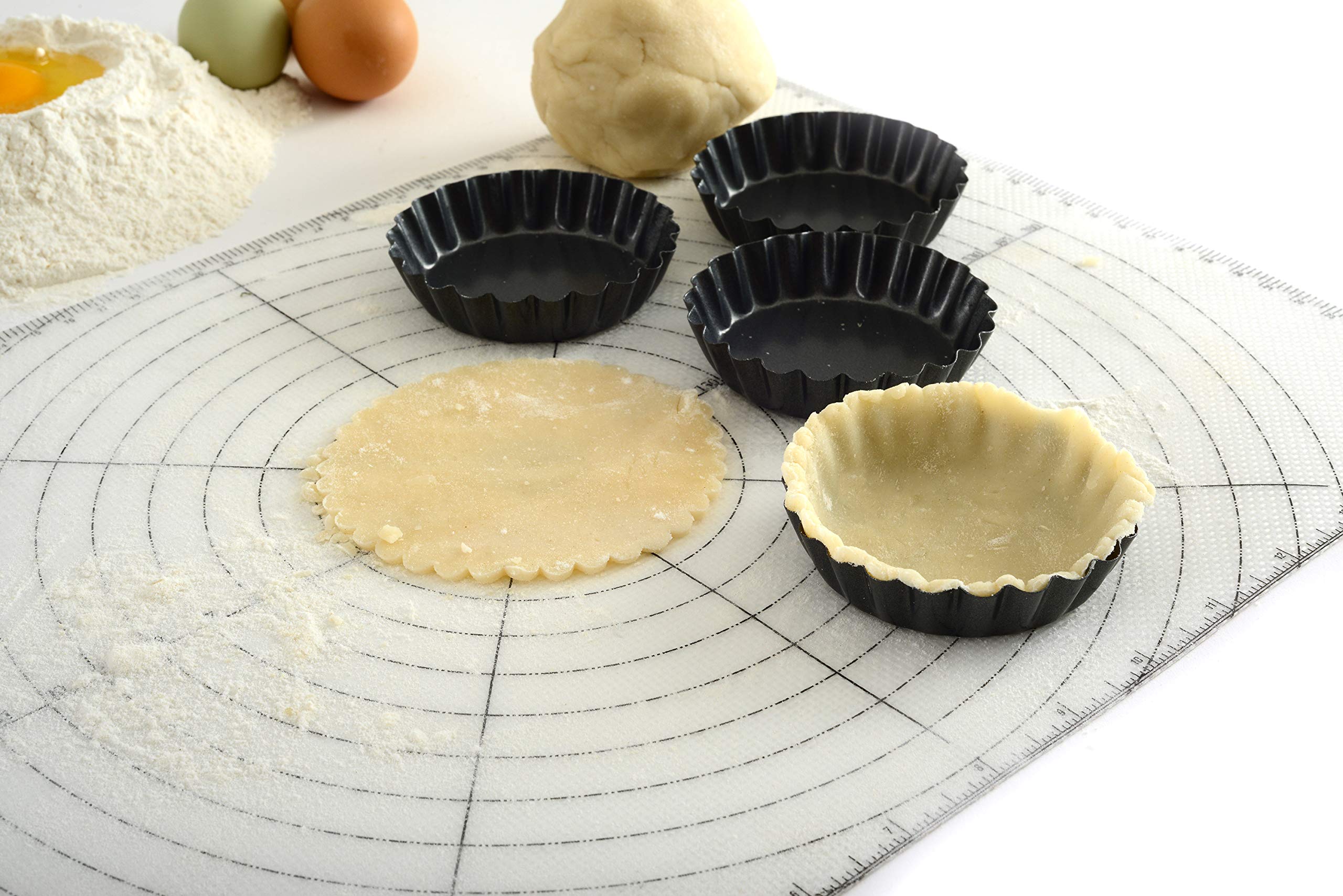 Norpro Non-Stick Tartlet Pans, Set Of 4, Metallic