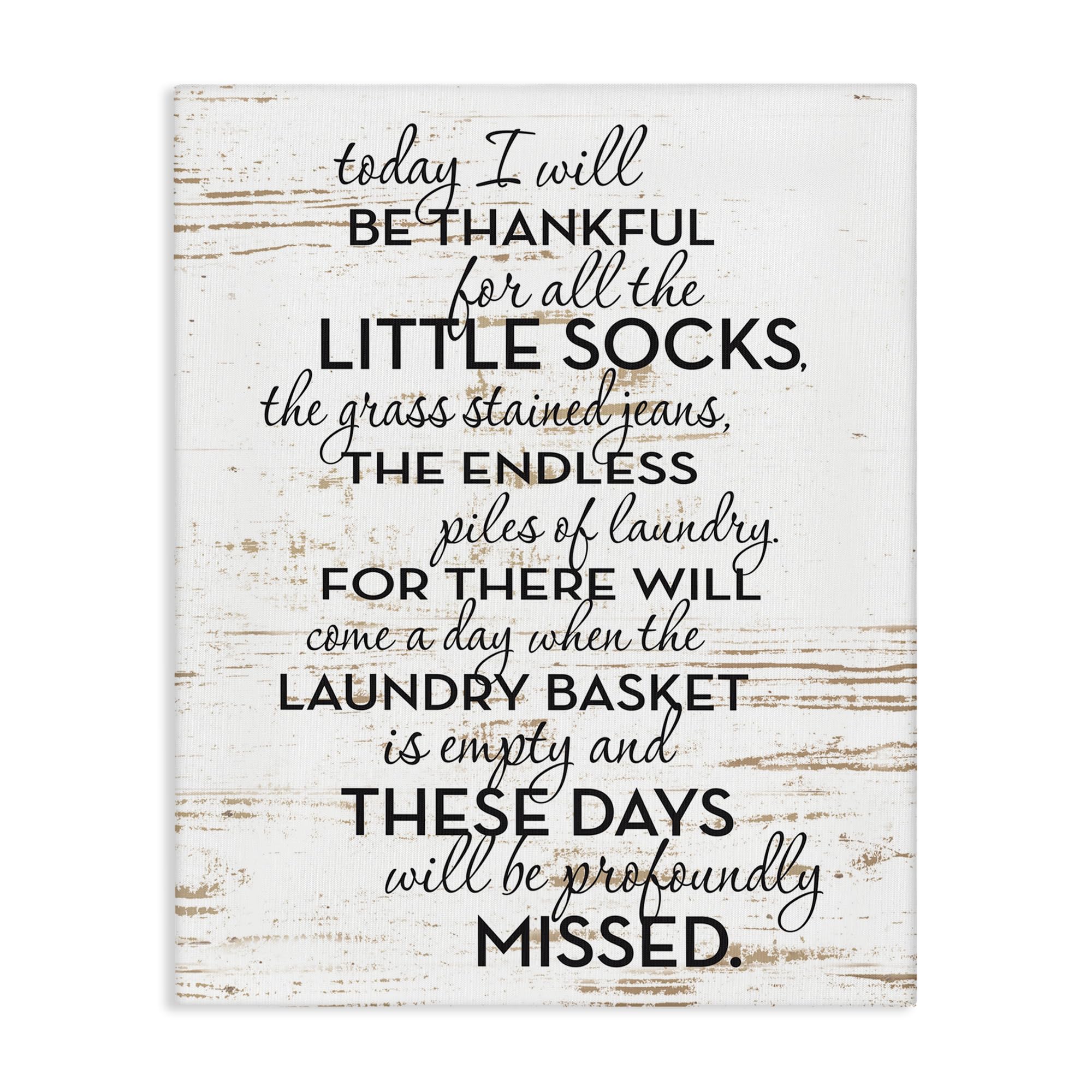 Stupell Industries Rustic Parenthood Phrase, Canvas Art, 30 x 40 Inches, Easy to Hang and Sturdy, Made in USA, by Lettered and
