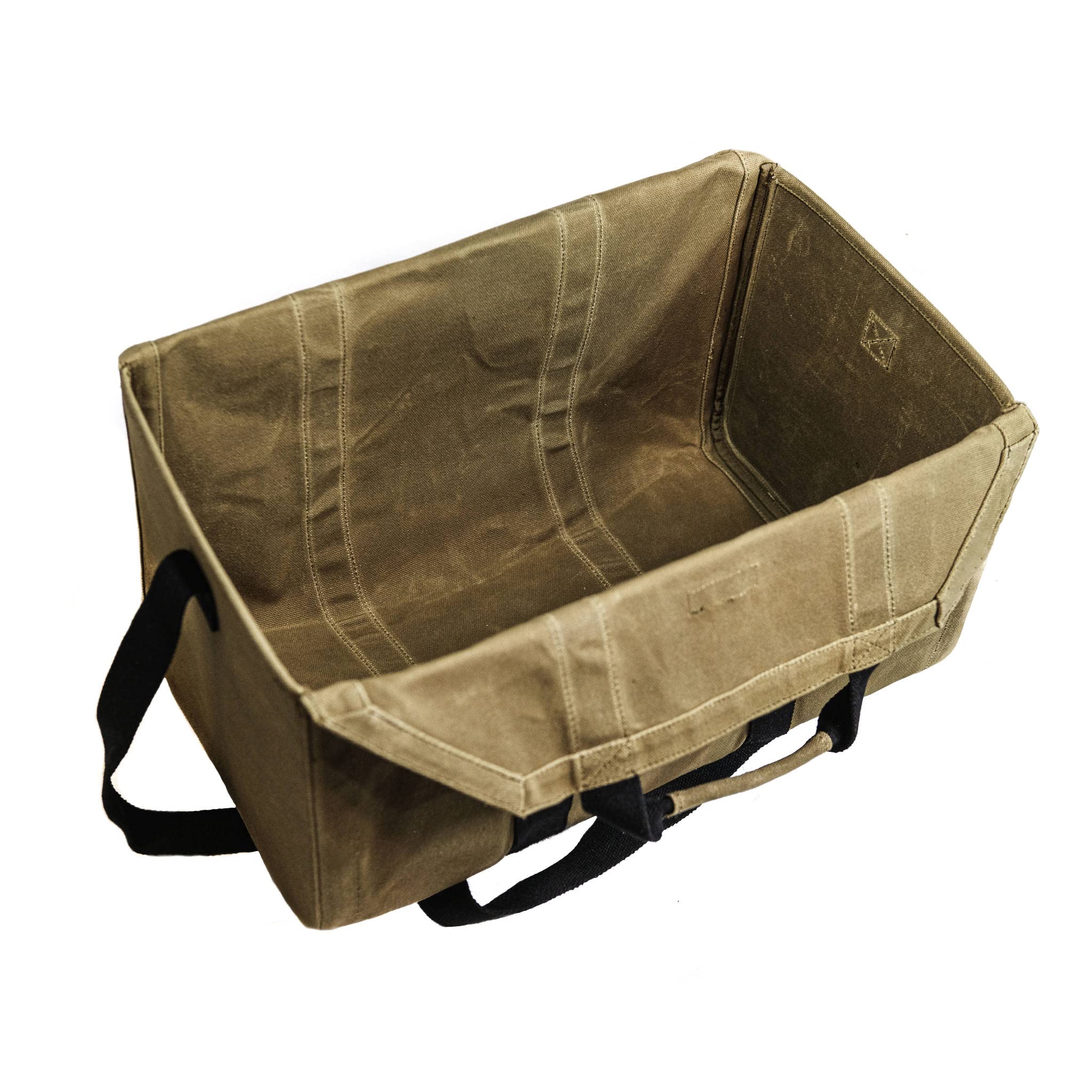 Readywares Firewood Bag, Wood Stove Storage, Easy Carrying Shoulder Strap, Extra Large Xl Design Tan