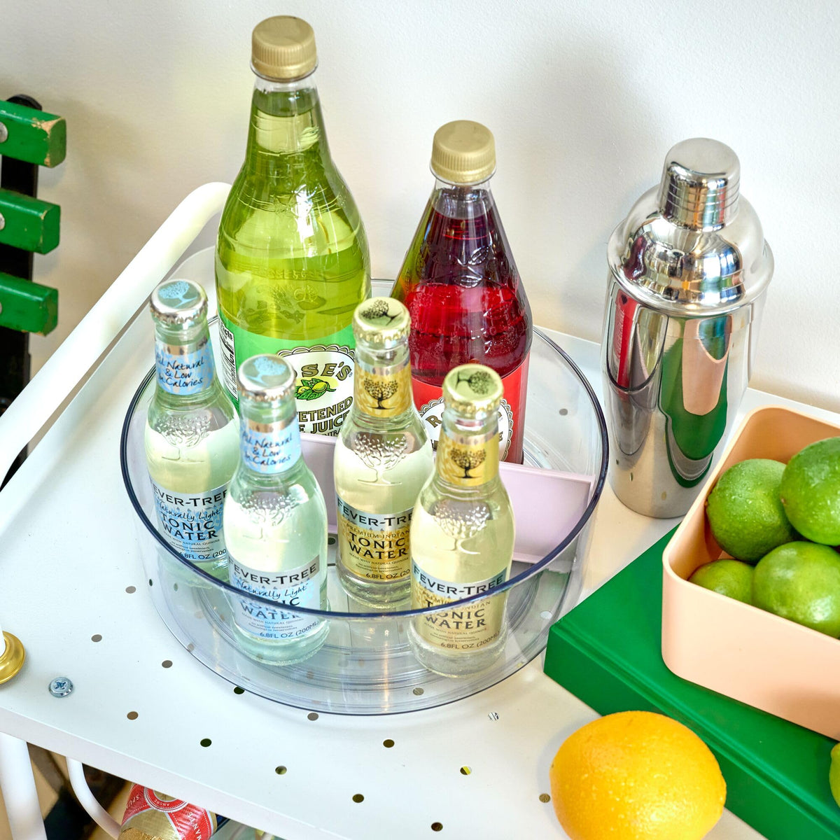 Rosanna Pansino X Idesign Recycled Plastic Divided Lazy Susan Turntabl ...