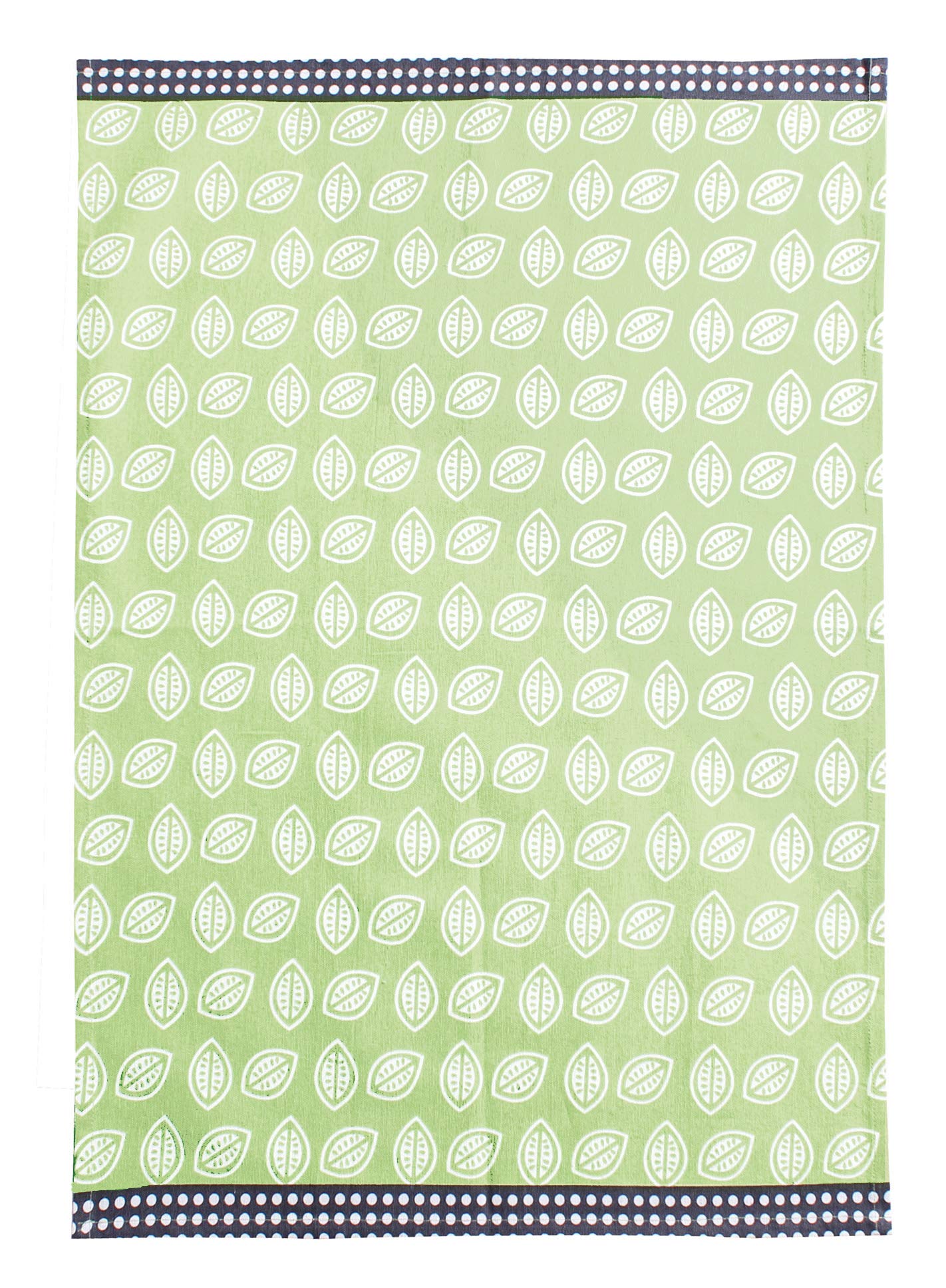 ACCENTHOME Cotton Kitchen Towels Set Of 4 - Absorbent Dish Towels Set | Tea Towels| Lemon Slice Print 2+2 Each Design Kitchen Dish Towels - Multi Purpose Kitchen linen  Drying Dish Hand Towels 20x28
