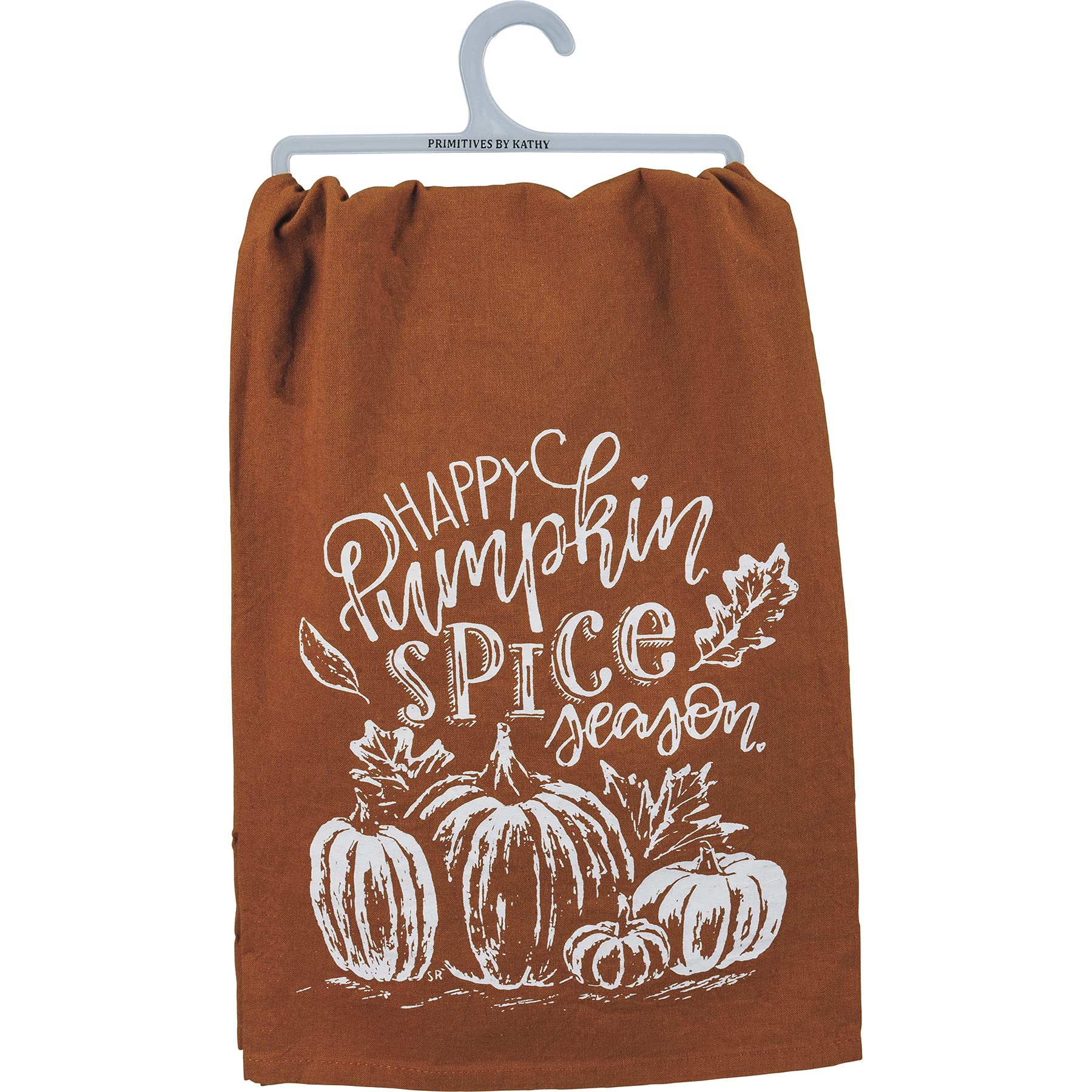 Primitives By Kathy Happy Pumpkin Spice Season Home D  Cor Kitchen Towel