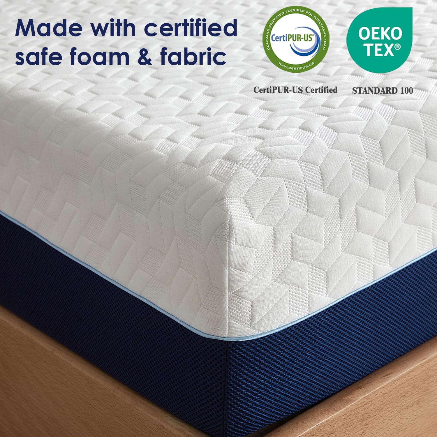 Full Size Mattress - 6 Inch Cooling Gel Memory Foam Mattress In A Box,Cool Gel-Infusion For Cooler Sleep,Breathable Cover,Health