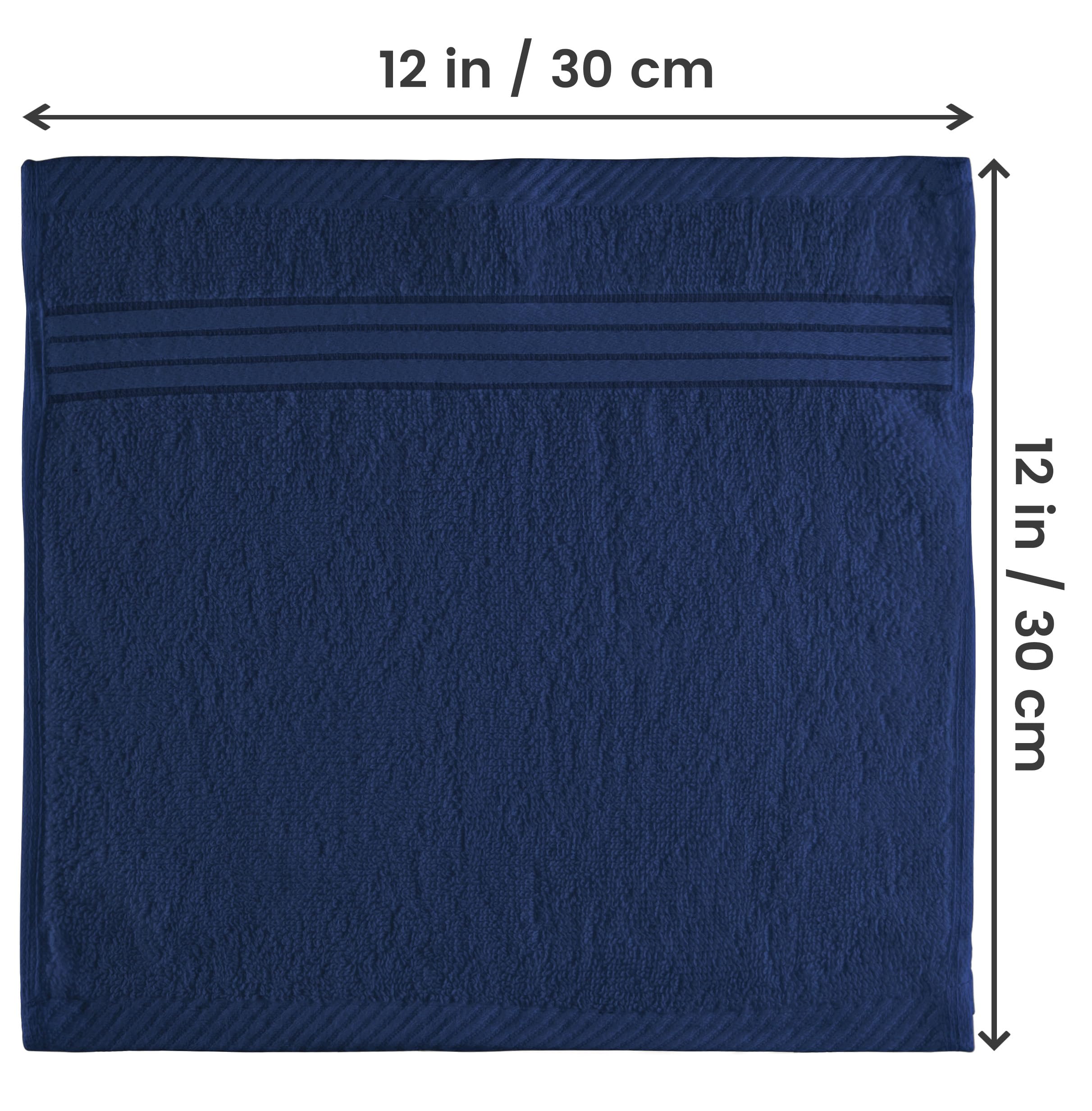 Utopia Towels 12 Pack Premium Wash Cloths Set (12 X 12 Inches) 100% Cotton Ring Spun, Highly Absorbent Cotton And Soft Feel Wash