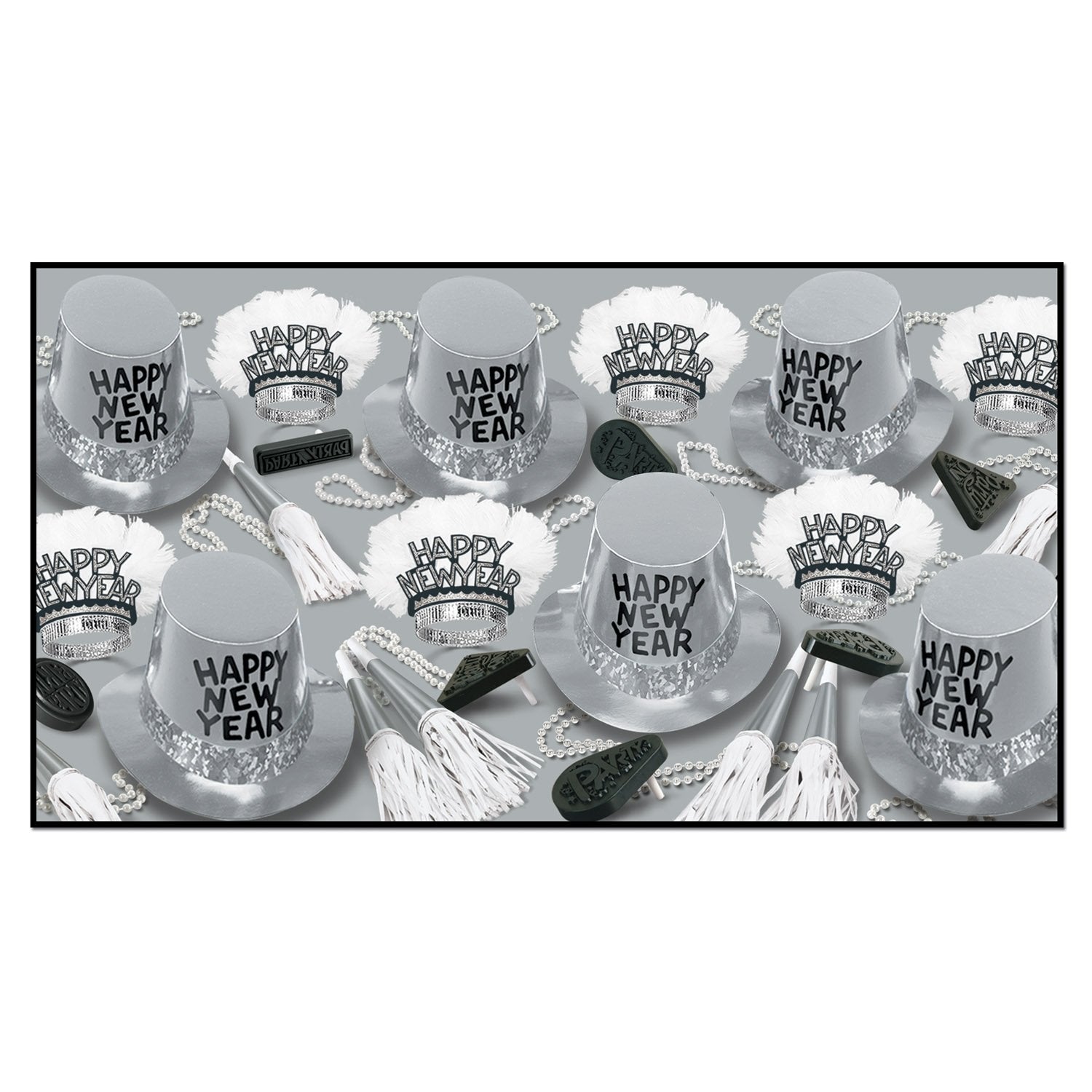 The Platinum Asst For 25 Party Accessory (1 Count)