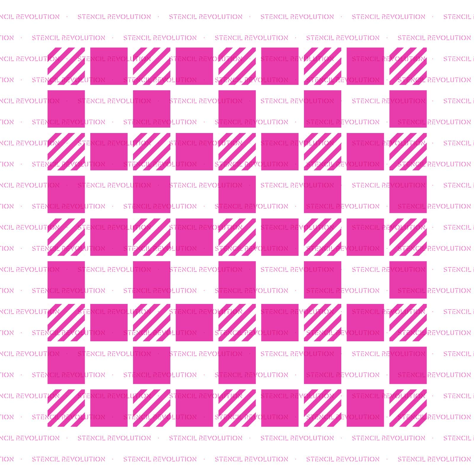 Buffalo Check Cookie Stencil - Easy-To-Use For Stunning Cookie Decorations: Simplifying Cookie Decorating
