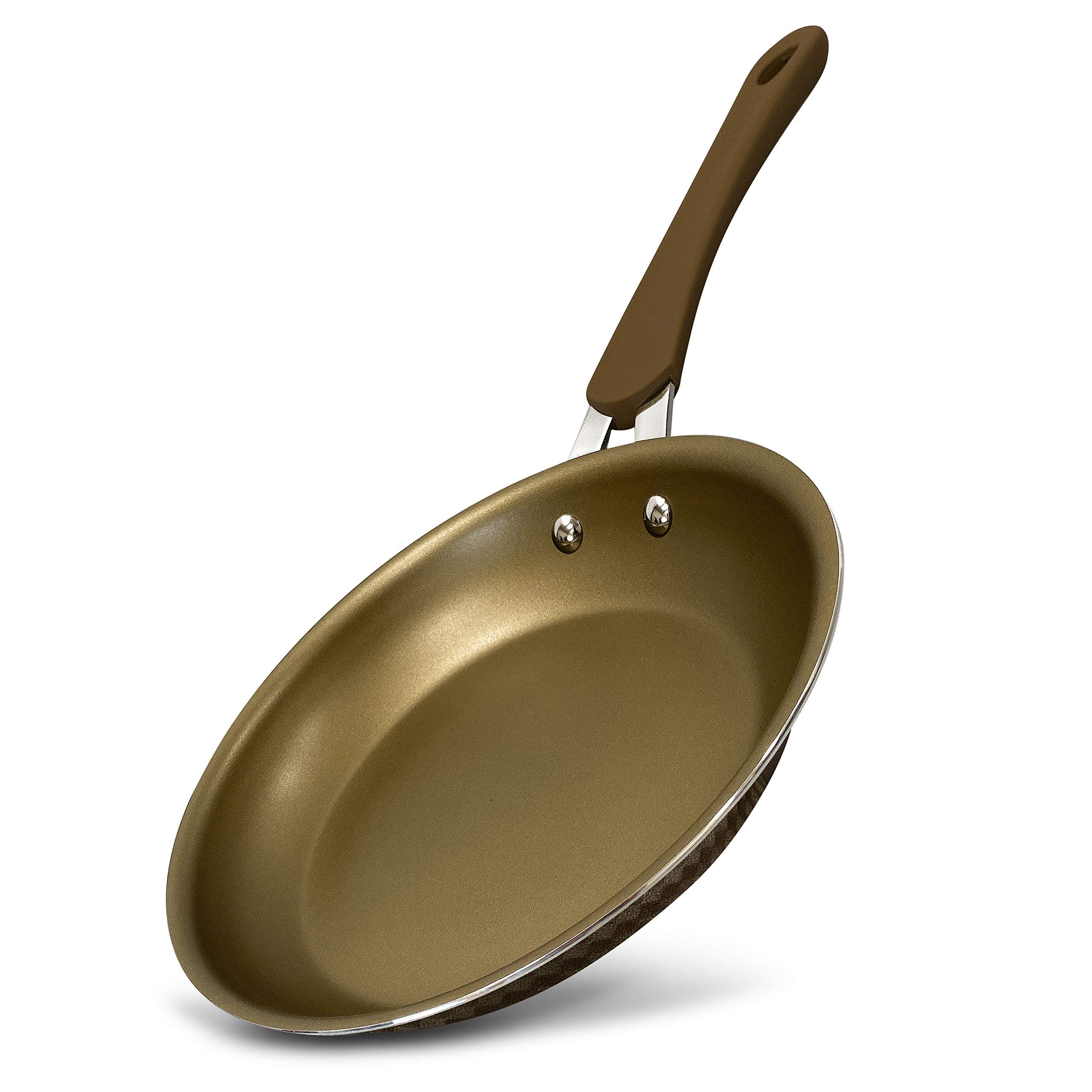 Nutrichef 8'' Durable Small Frypan Nonstick High-Qualified Kitchen Cookware,Induction Compatible Ptfe/Pfoa/Pfos-Free Heat Resist