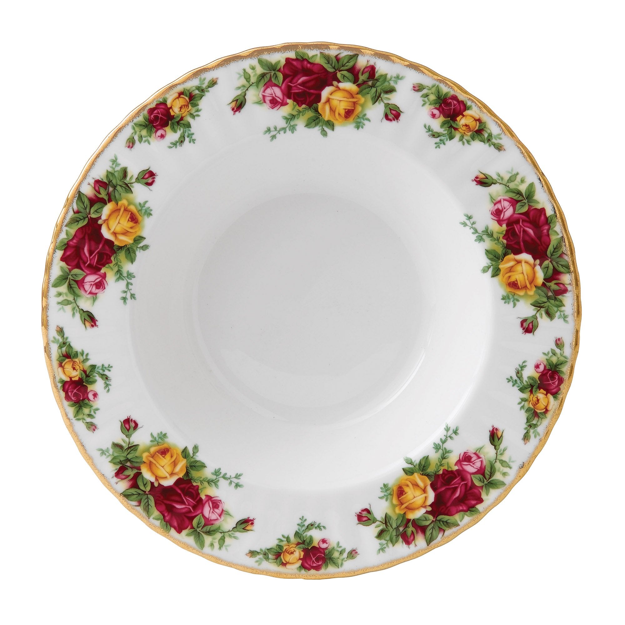 Royal Albert 15210014 Old Country Roses Rim Soup Bowl, 8''