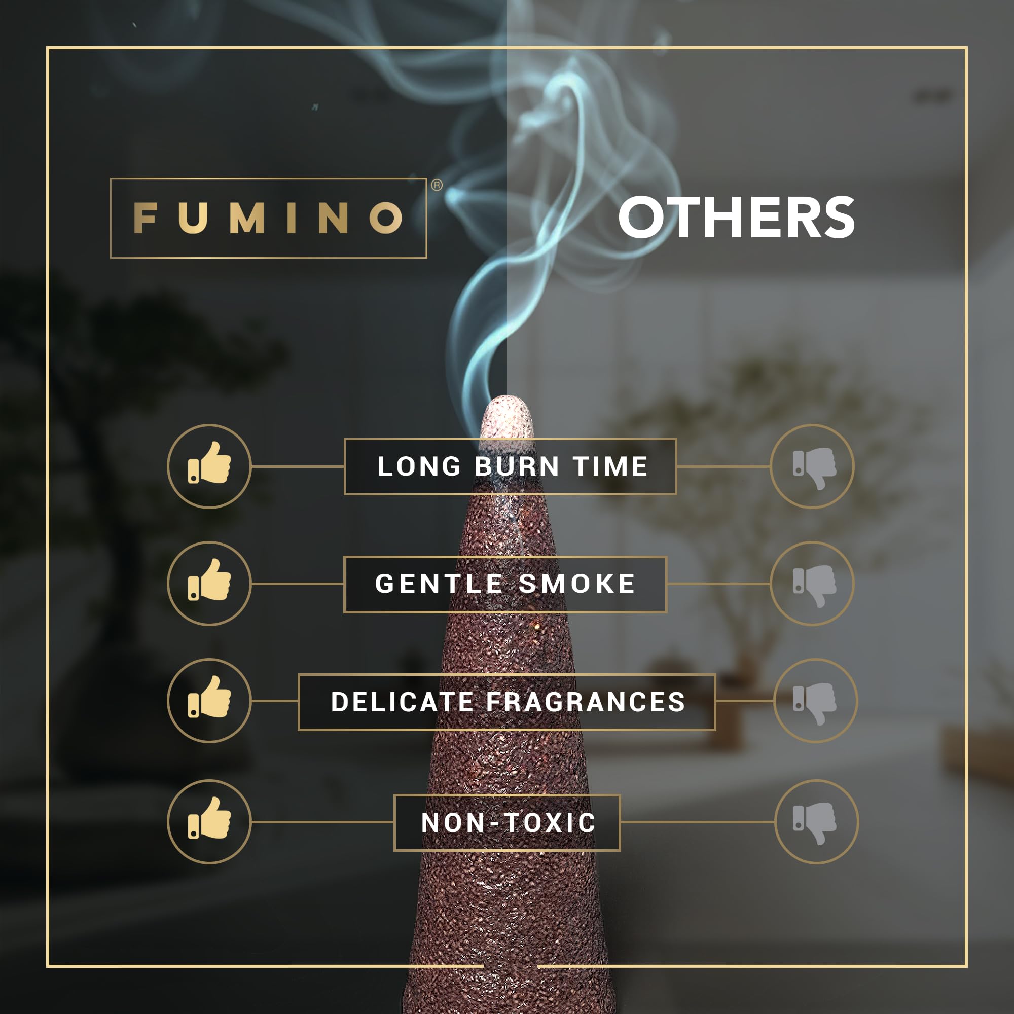FuminoA Fresh Incense cones Multipack Bundle 6 Boxes 120 cones Masala Agarbatti Joss Scent Fragrance for Relaxation and Meditation  Home and House DAcor