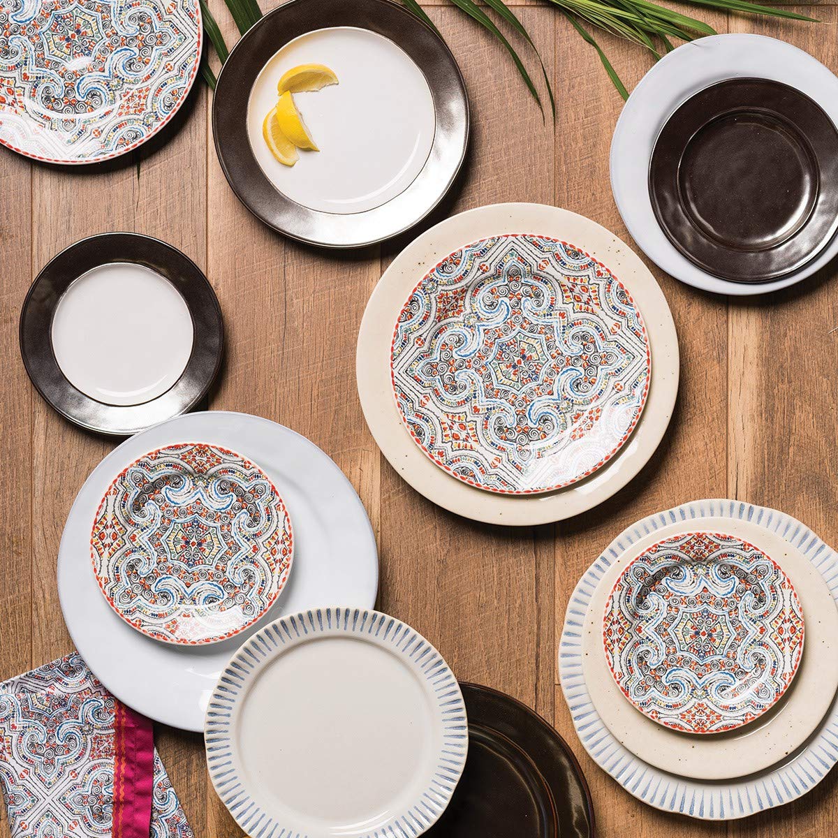 Juliska Quotidien White Truffle Dessert/Salad Plate