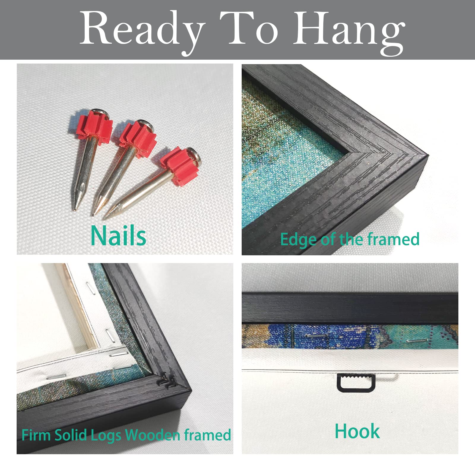 Green View White Birch Forest Canvas Painting Wall Art Decor Nature Plant Picture Wildlife Trees Landscape Artwork Home Living R