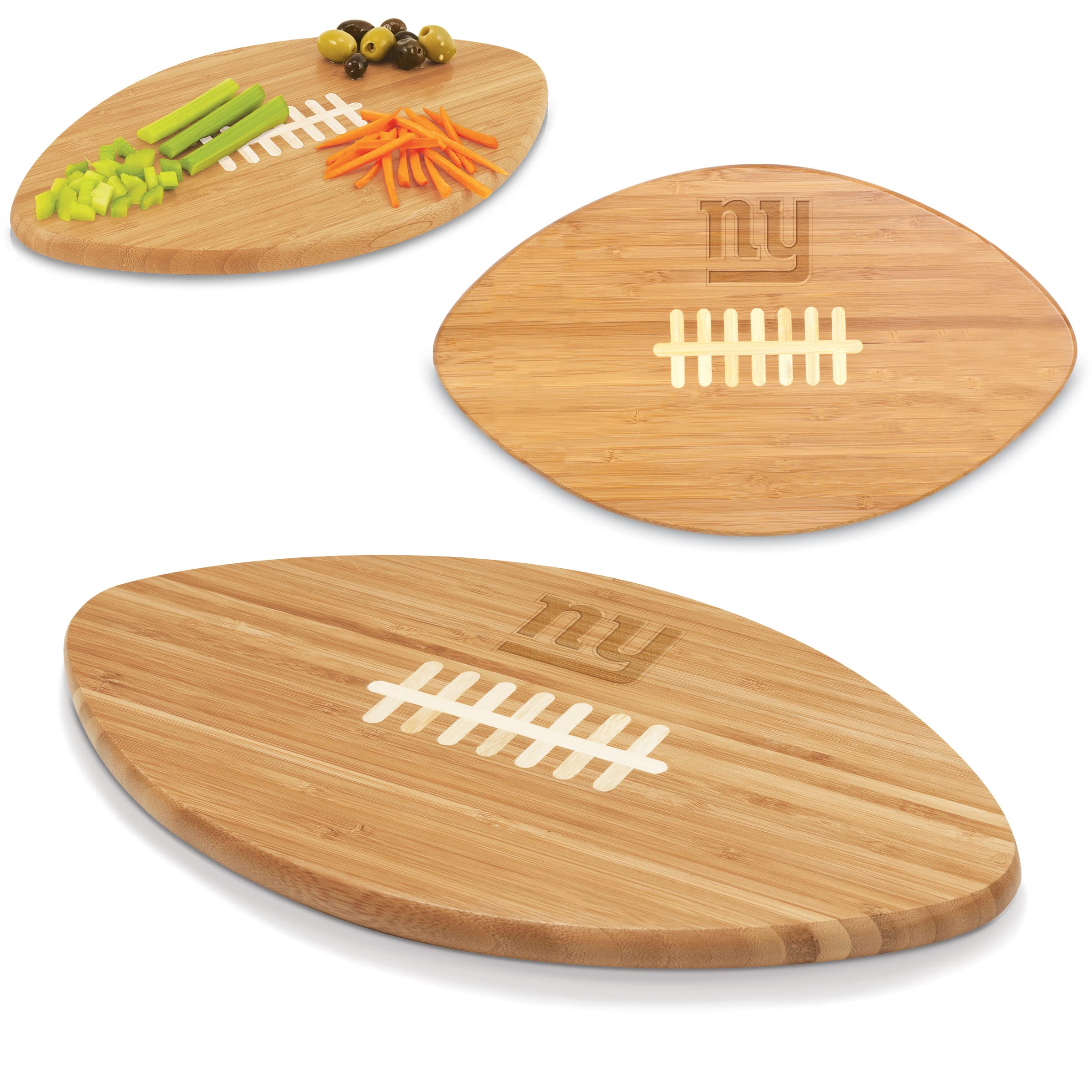 Picnic Time New York Giants Bamboo Touchdown Cutting Board