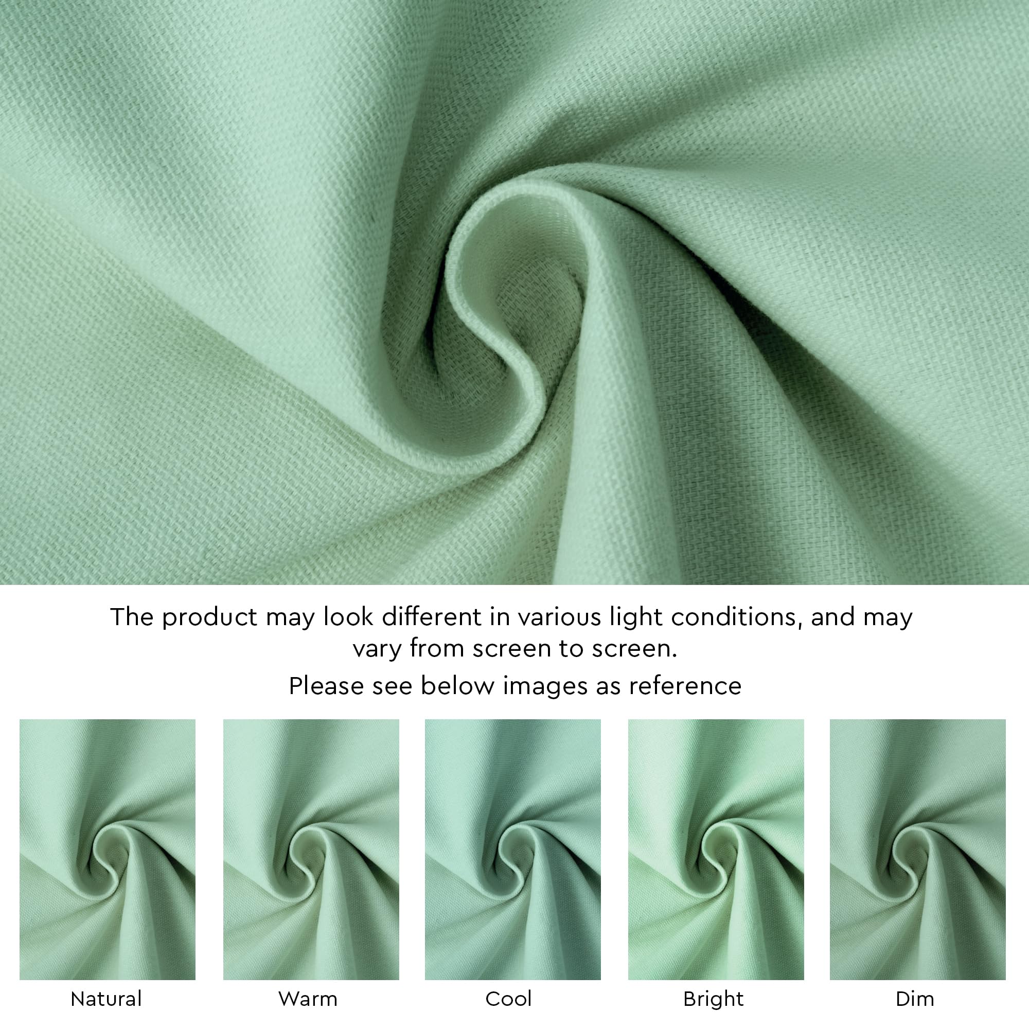 Encasa Xo Cotton Cloth Napkins | Set Of 12 | Size 17''X17'' | Mint Green Solid Color | Machine Washable