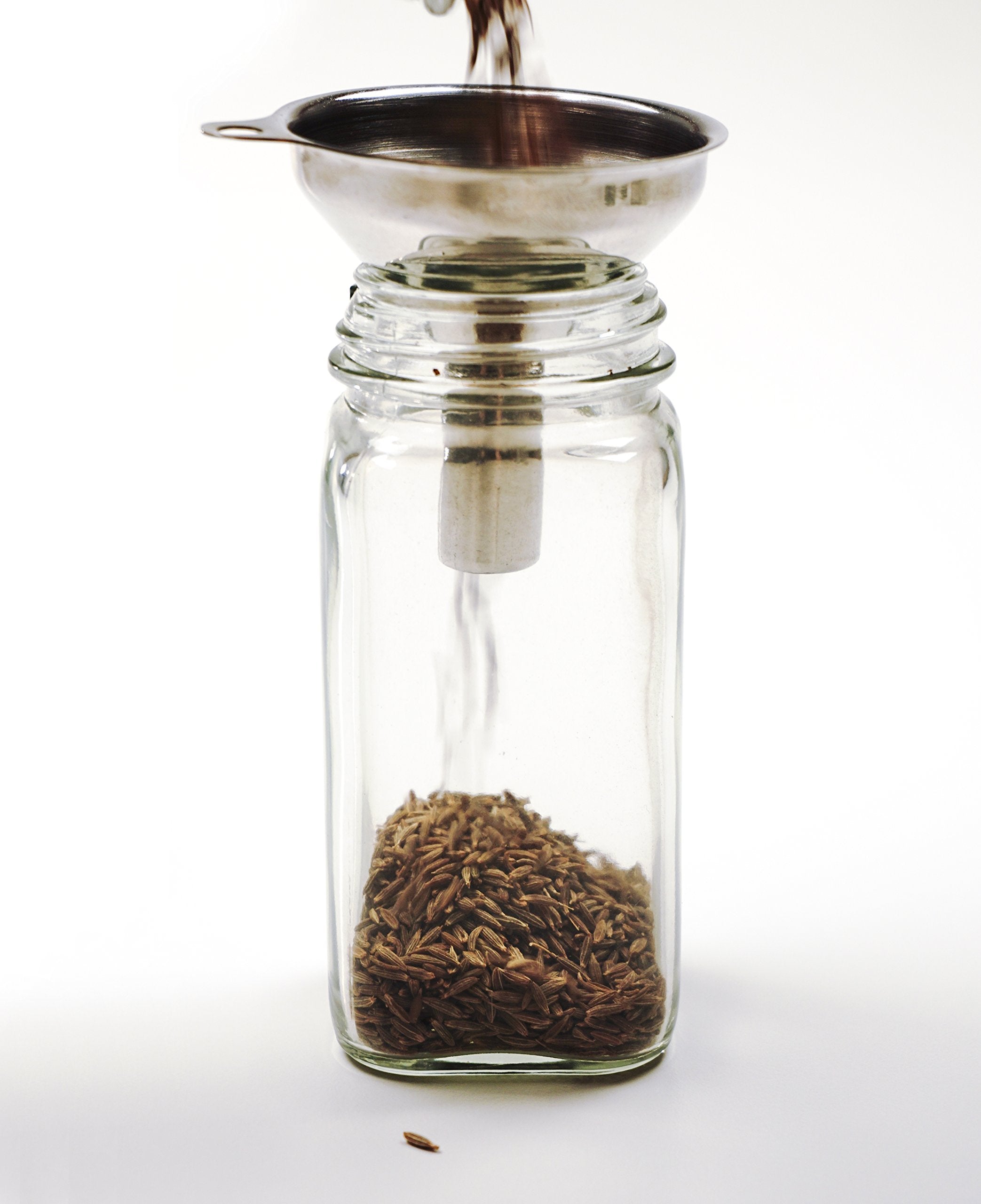 Stainless Steel Funnel - For Filling Narrow Jars And Bottles, 1 Pc