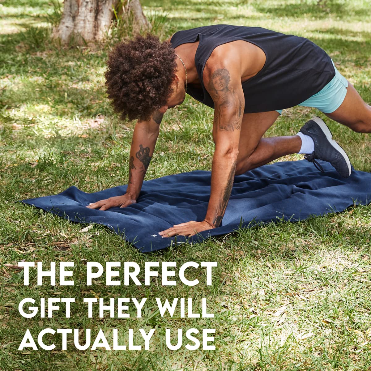 Dock & Bay Beach Towel - Quick Dry  Sand Free - compact  Lightweight - 100% Recycled - Includes Bag - Essential - Deep Sea Navy - Large (160x90cm  63x35)