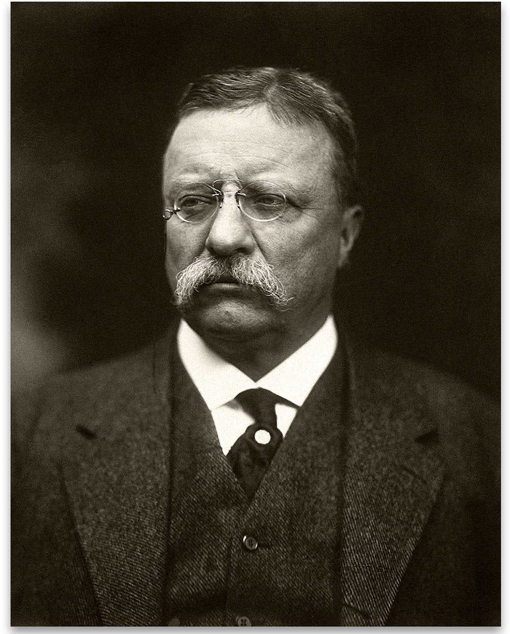 Lone Star Art Theodore Teddy Roosevelt Portrait - 11X14 Unframed Print - Great Vintage Decor, Also Makes A Great Gift Under $15
