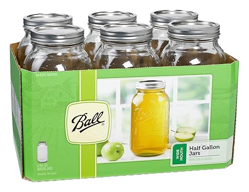 Jarden Ball Canning Jars, Clear