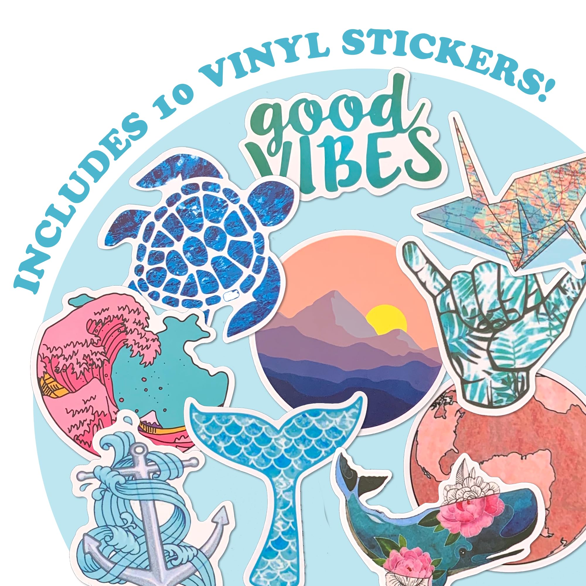 Blue Aesthetic Wall Collage Kit, 100 Set 4X6 Inch, Pink Vsco Room Decor For Teen Girls, Summer Beach Wall Art Print, Dorm Photo