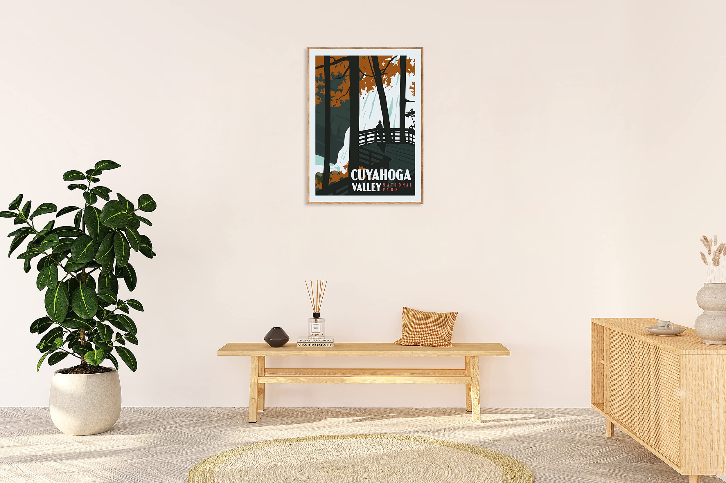 Herzii Prints Rocky Mountains National Park Wall Art Vintage Posters & Prints Set, Vintage National Parks Poster, Nature Vintage