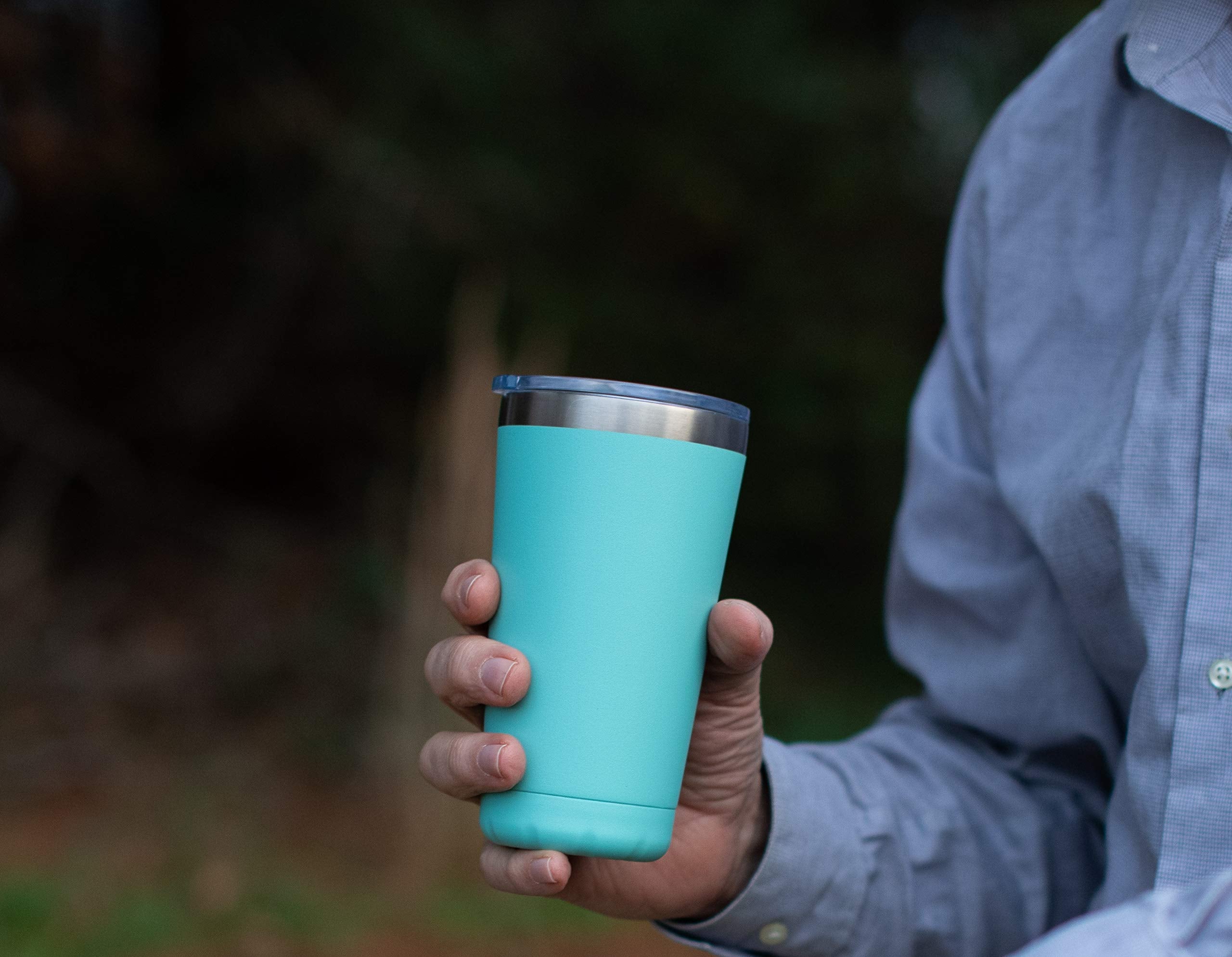 Earth Ethical Coffee Travel Mug For Women - Double Walled Insulated Coffee Mugs Made For And By Women - Stainless Steel, Easy Gr
