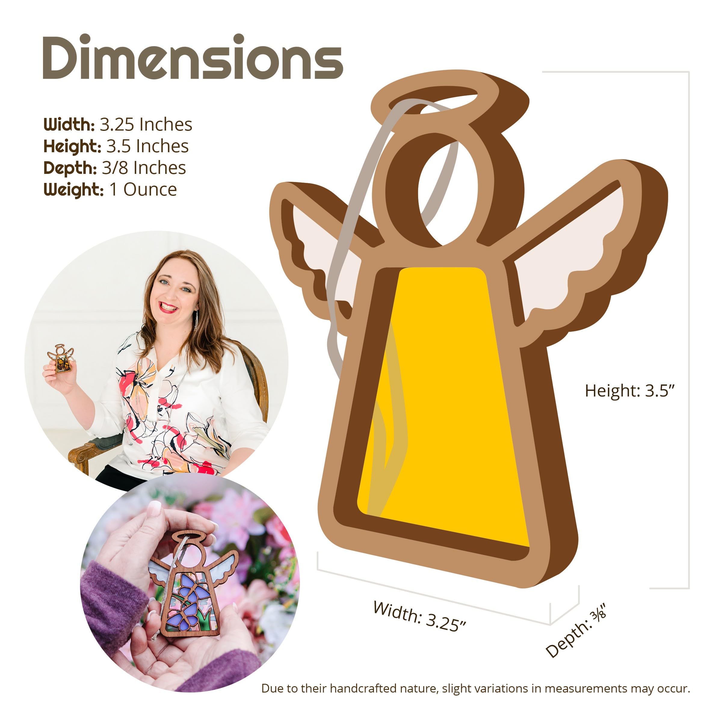 June Red Rose Bereavement Keepsake - Sympathy Angel Memorial Statue - Scarlet Petals - 3.5 (H)