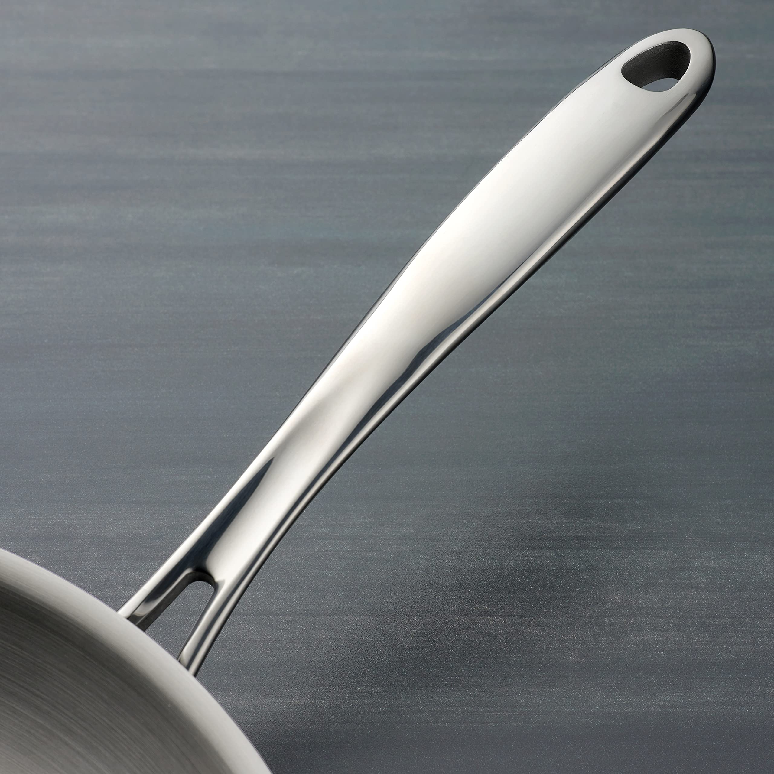 Tramontina Covered Sauce Pan Tri-Ply Clad (3 Qt), 80116/035Ds