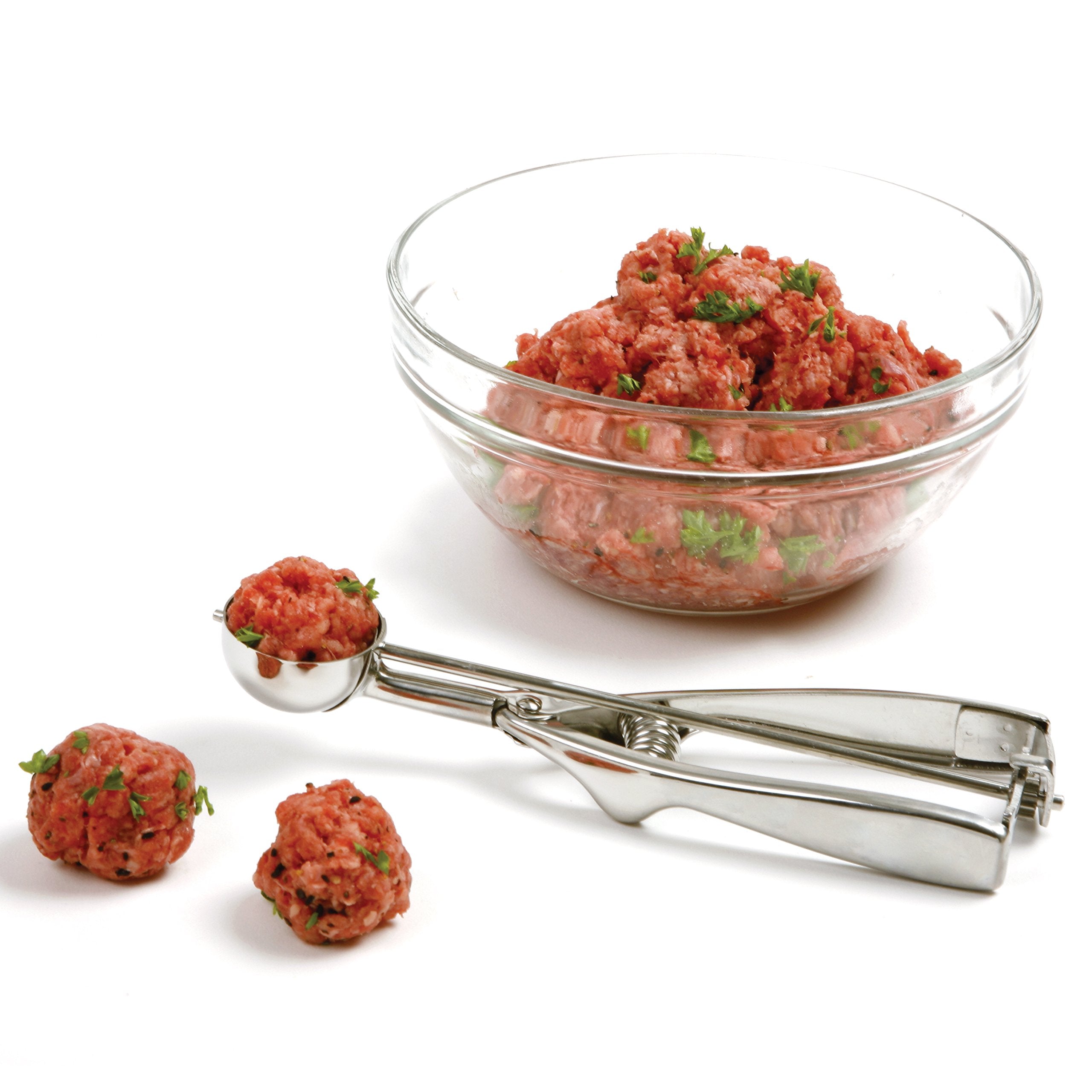 Norpro Stainless Steel Scoop, 39Mm (1.5 Tablespoon), Silver