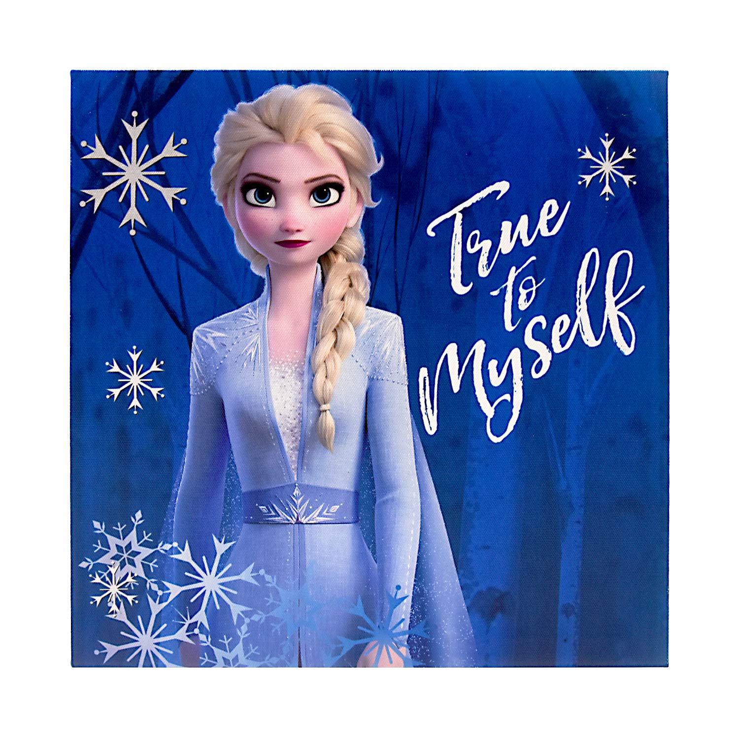 Disney Frozen 2 4 Pack Canvas Led Wall Art, Eachpiece Measures 11.4'' X 11.4'', Multi