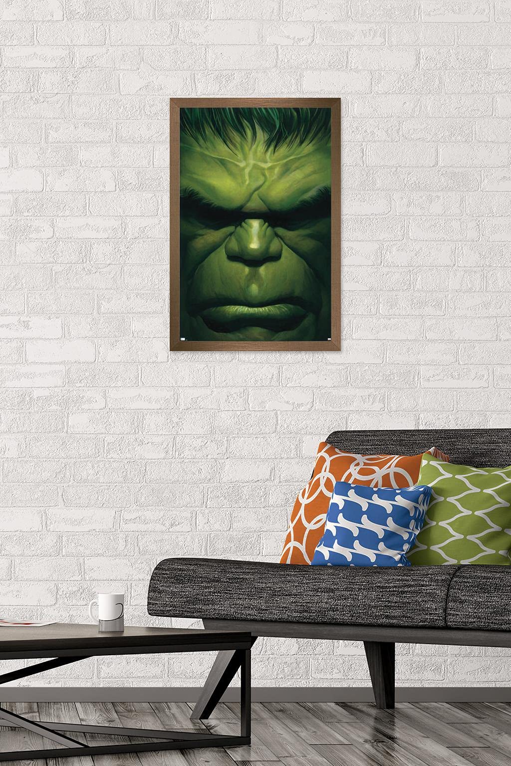 Trends International Marvel Comics - Hulk - The Immortal Hulk #18 Wall Poster, 14.72'' X 22.37'', Bronze Framed Version