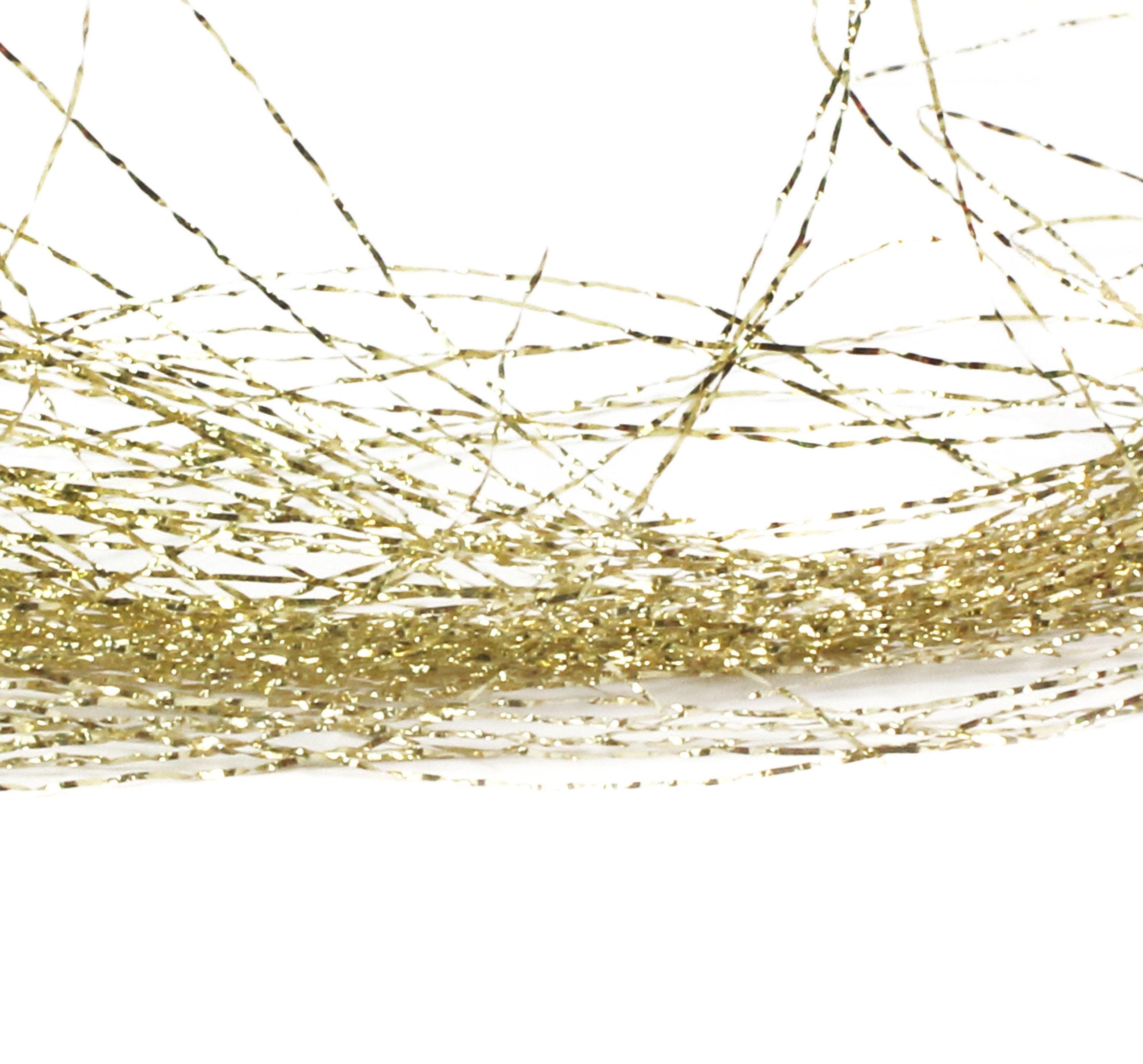 Kurt S. Adler 15-Gram Pvc Gold Angel Hair Tinsel, Multi