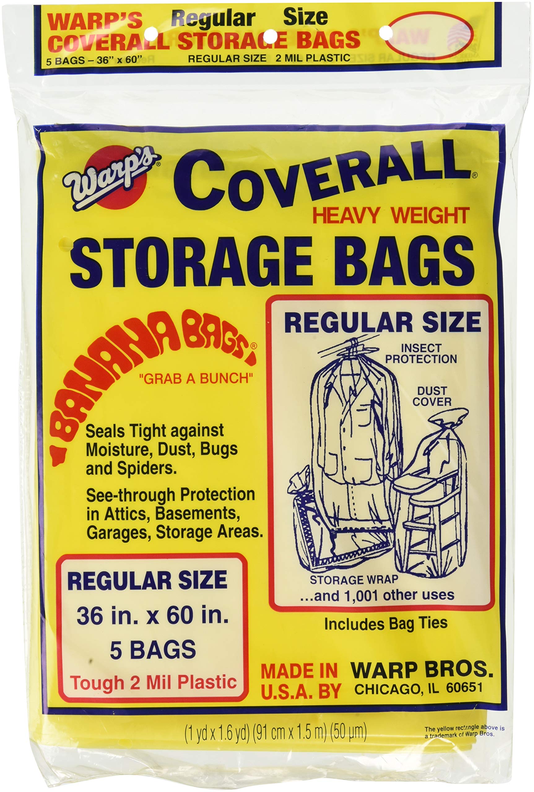 BAG STORAGE 36''X60'' (Pack of 1)