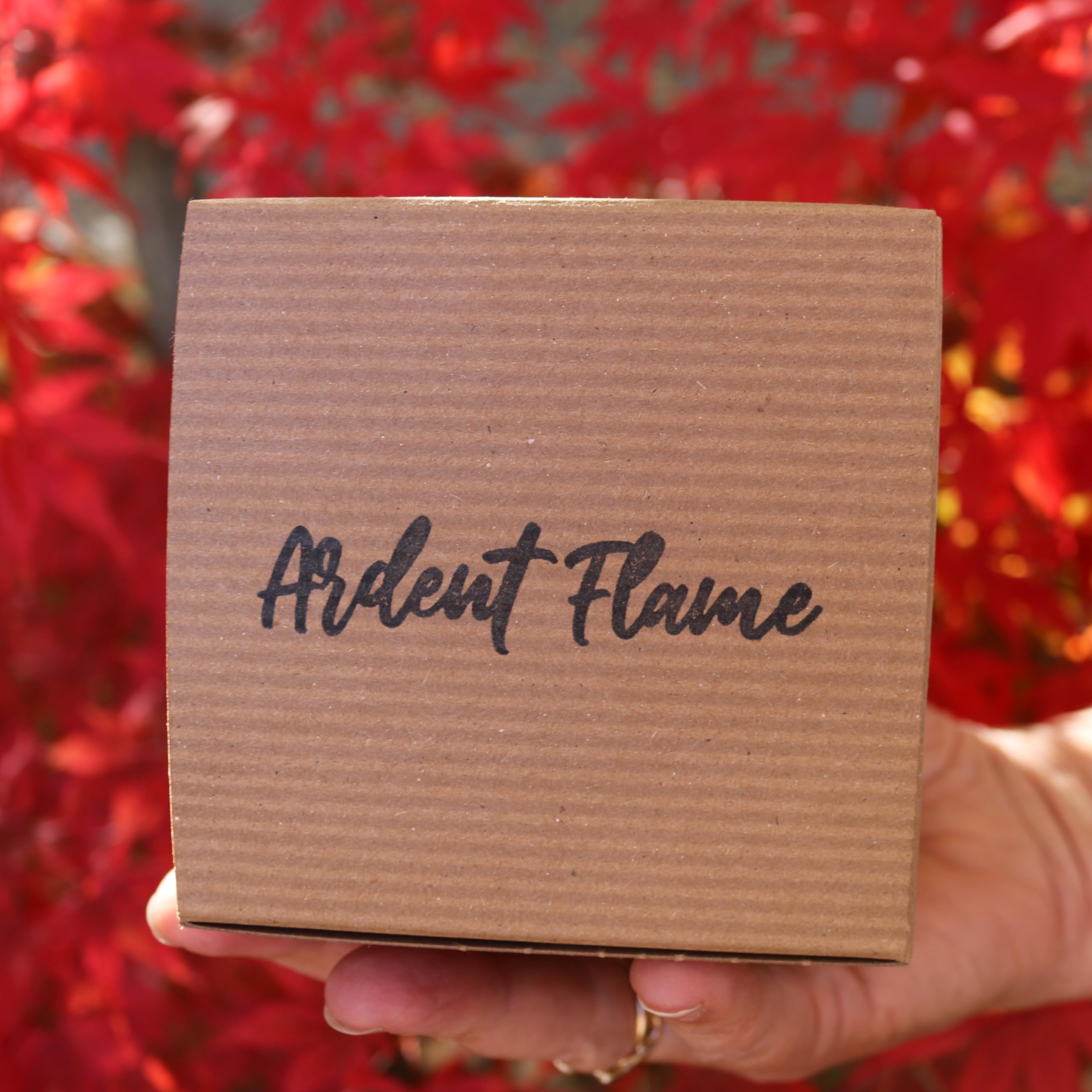 Ardent Flame Candles | Oak Campfire | 100% Natural Soy Wax Candle for Home Decor | Highly Scented | Premium Fragrance | Handmade