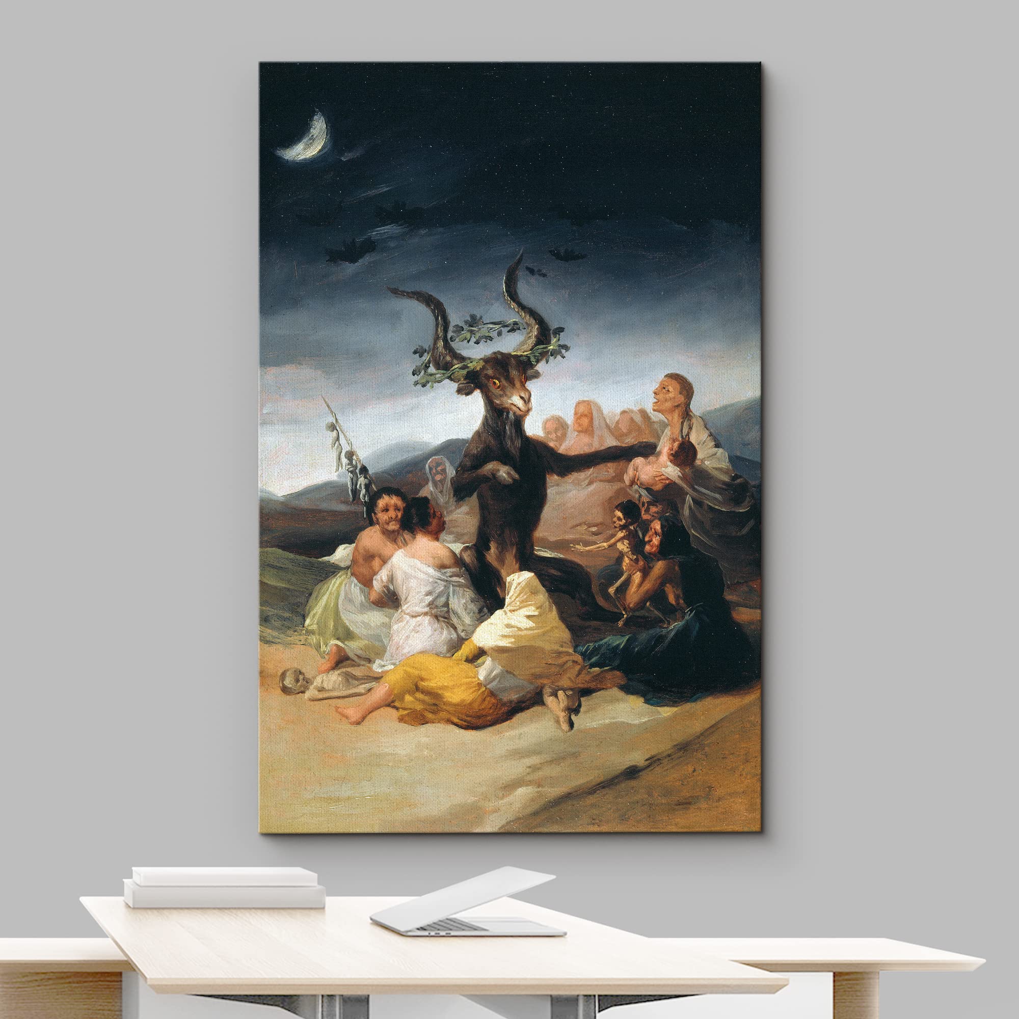 Wall26 Canvas Print Wall Art The Sabbath Of Witches By Francisco Goya People Historic Illustrations Fine Art Traditional Scenic