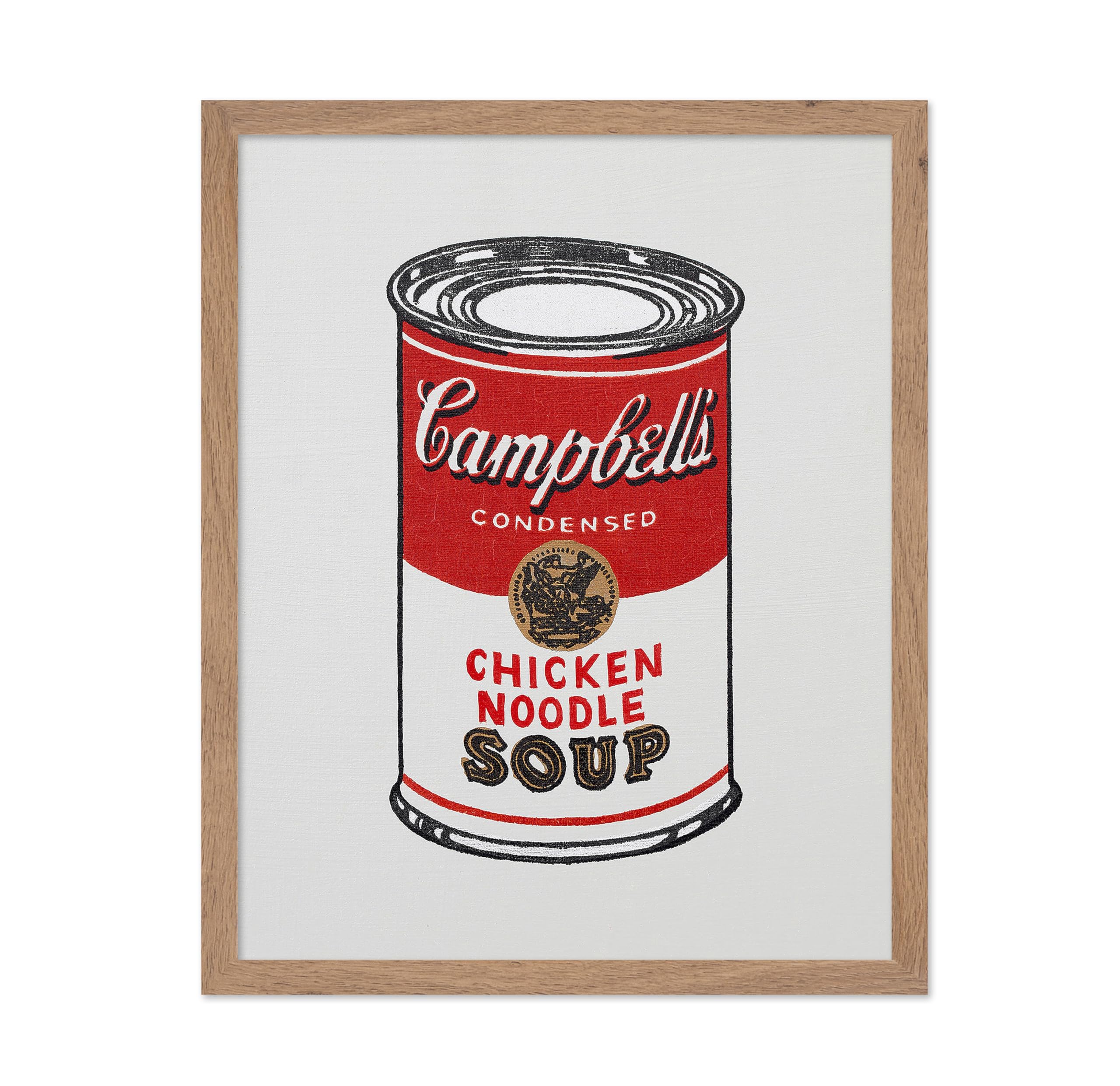 Poster Master Chicken Noodle Soup Poster - Chicken Soup Print - Soup Pop Art - Gift for Man, Woman, Cook, Chef - Decor for Kitch