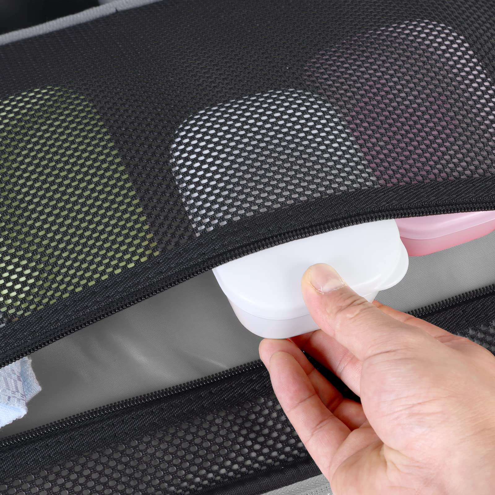 Quatish Soap Holder 1 Pack, Travel Soap Container With Lid, Travel Size Toiletries, Portable Bar Soap Holder, Leakproof Soap Box